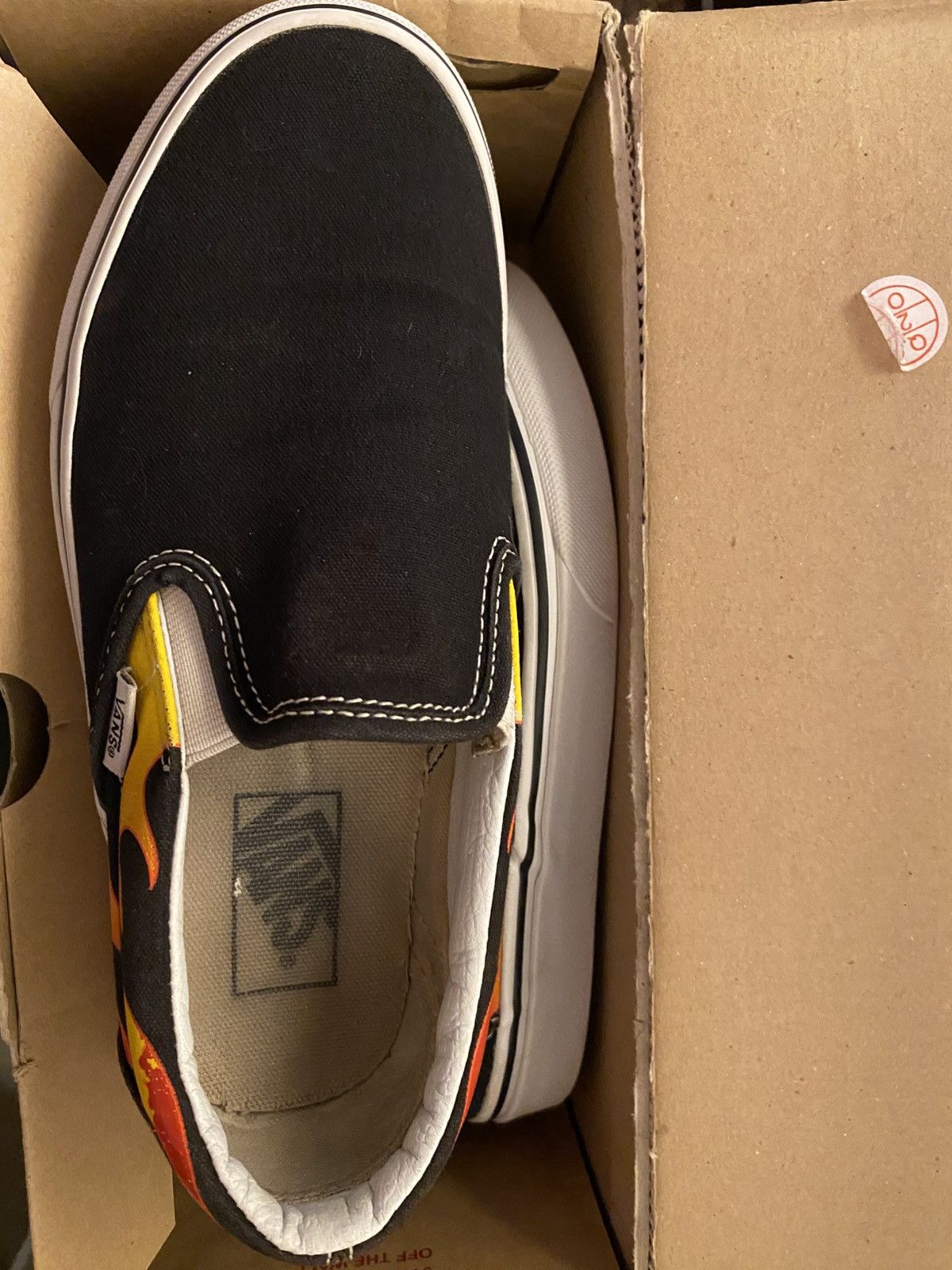 Vans Vans flame classic slip-0ns Size US 7.5 / IT 37.5 - 4 Thumbnail