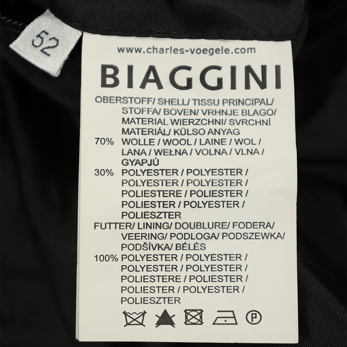 Luxury BIAGGINI BLACK WOOL COAT OVERCOAT | Grailed