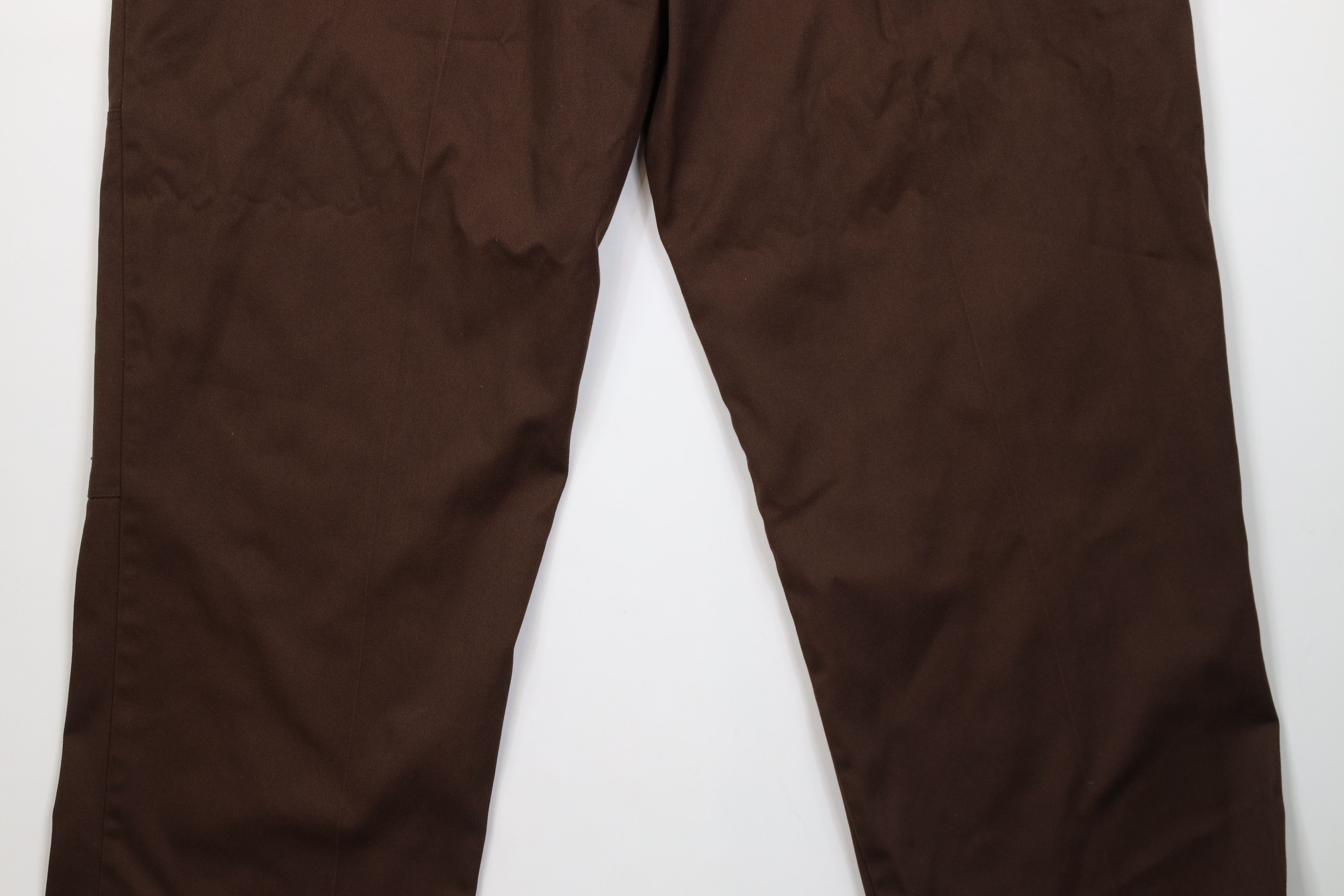 Dickies Vintage Y2K Dickies Knee Wide Leg Pants Brown Workwear Size US 42 / EU 58 - 13 Thumbnail
