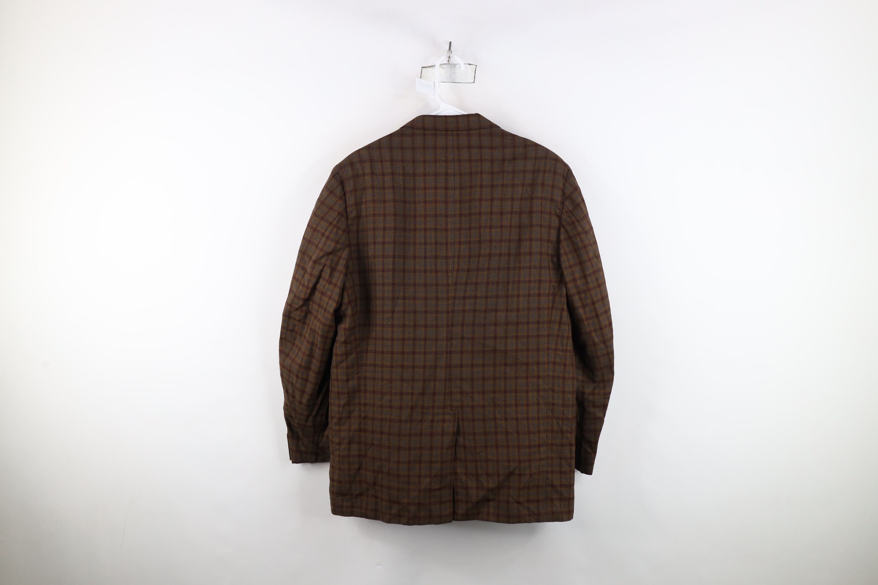 Vintage Vintage 50s 60s Rockabilly Wool Blazer Suit Jacket Plaid USA Size US XL / EU 56 / 4 - 13 Thumbnail