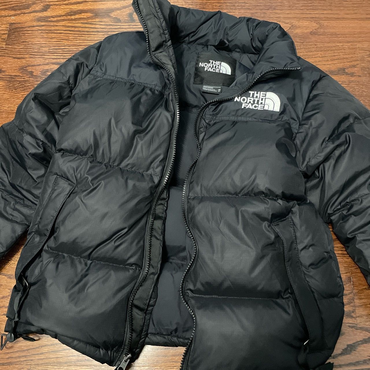 image of The North Face Nuptse Jacket Black, Women's (Size XS)