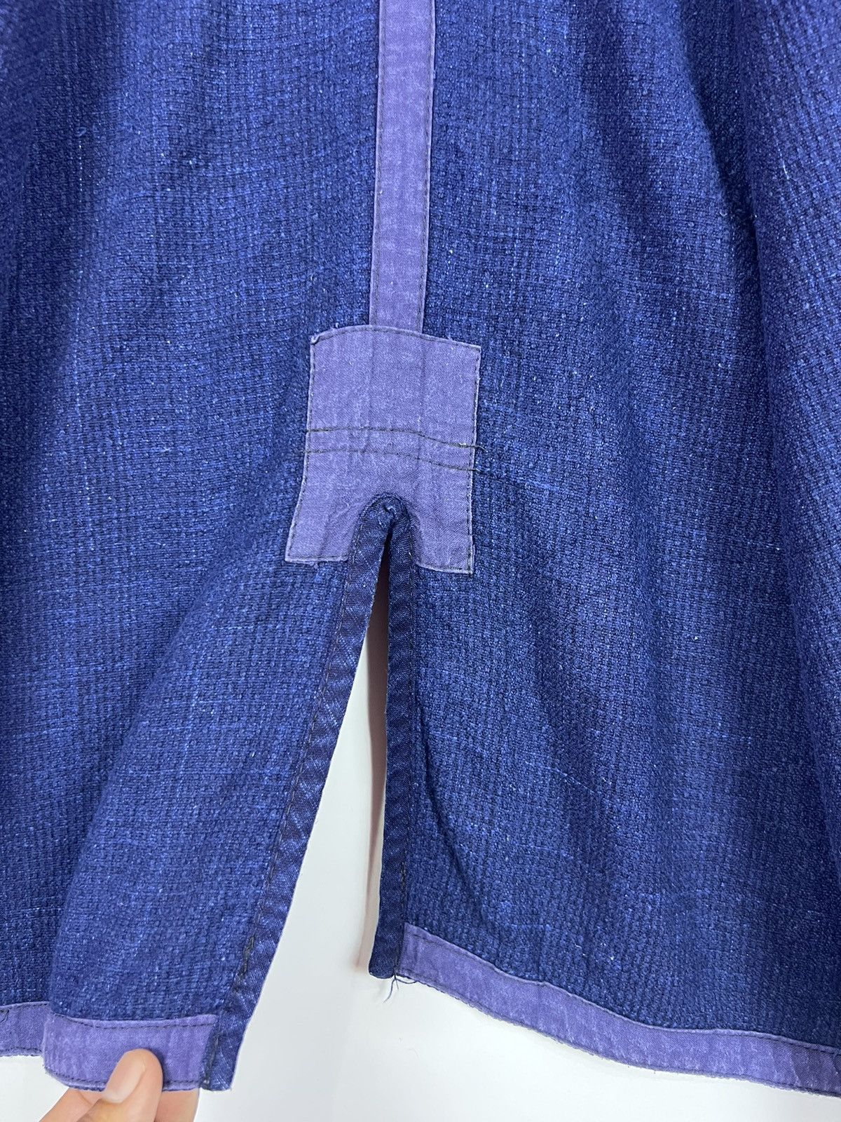 Indigo 🔥 JAPANESE INDIGO BLUE KIMONO TRADITIONAL Size US L / EU 52-54 / 3 - 10 Thumbnail