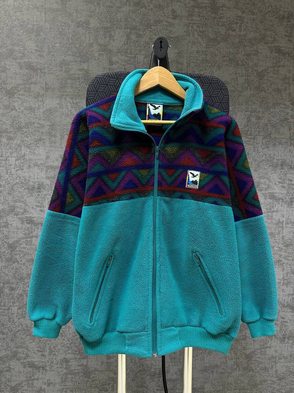 SALEWA × Vintage Vintage Salewa Outdoor Fleece Jacket Size US M / EU 48-50 / 2 - 4 Thumbnail
