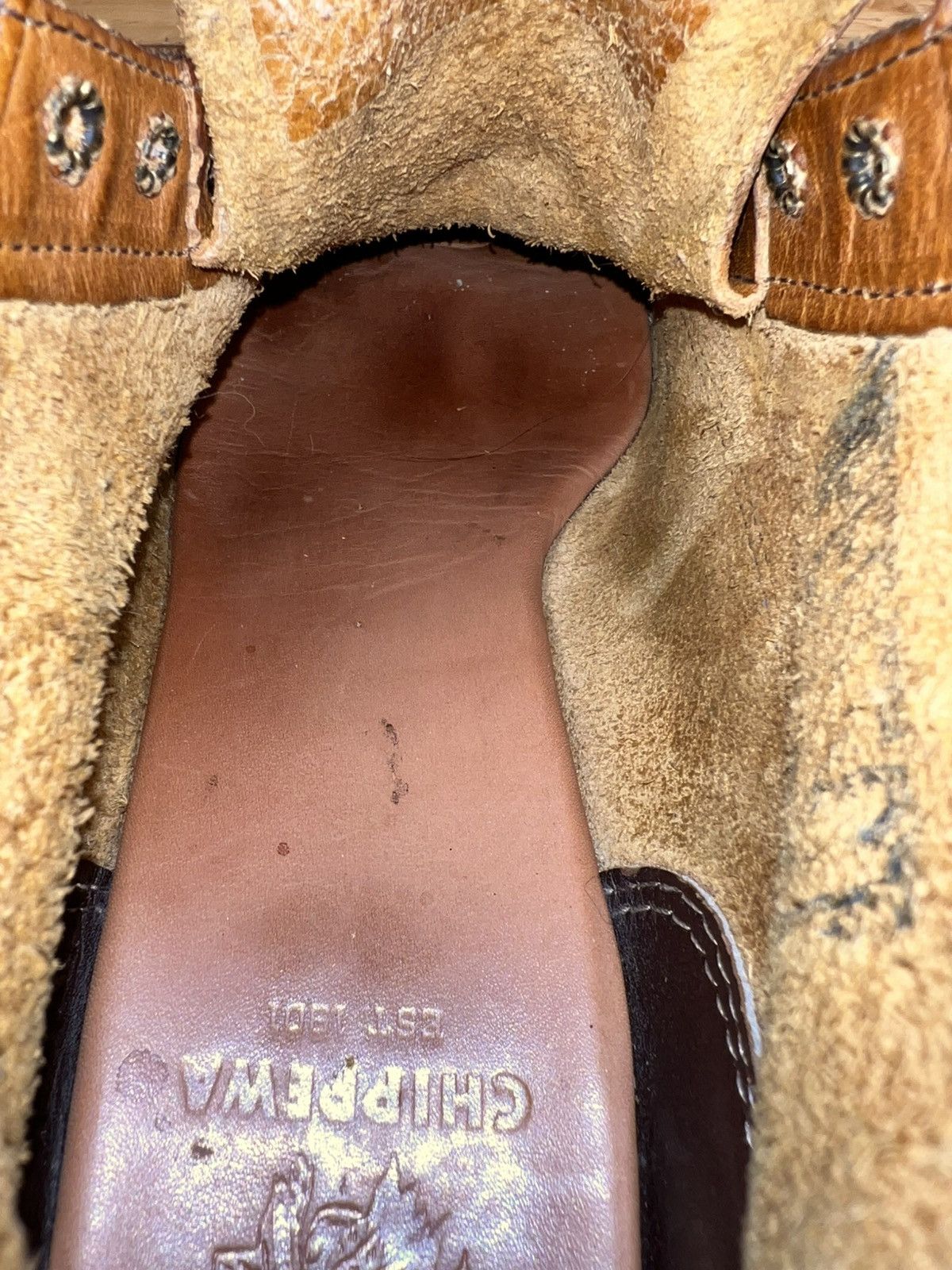 Chippewa Chippewa 1901M35 Bridgeman Roofer Monkey Brown Boots Size US 7 / EU 40 - 13 Thumbnail