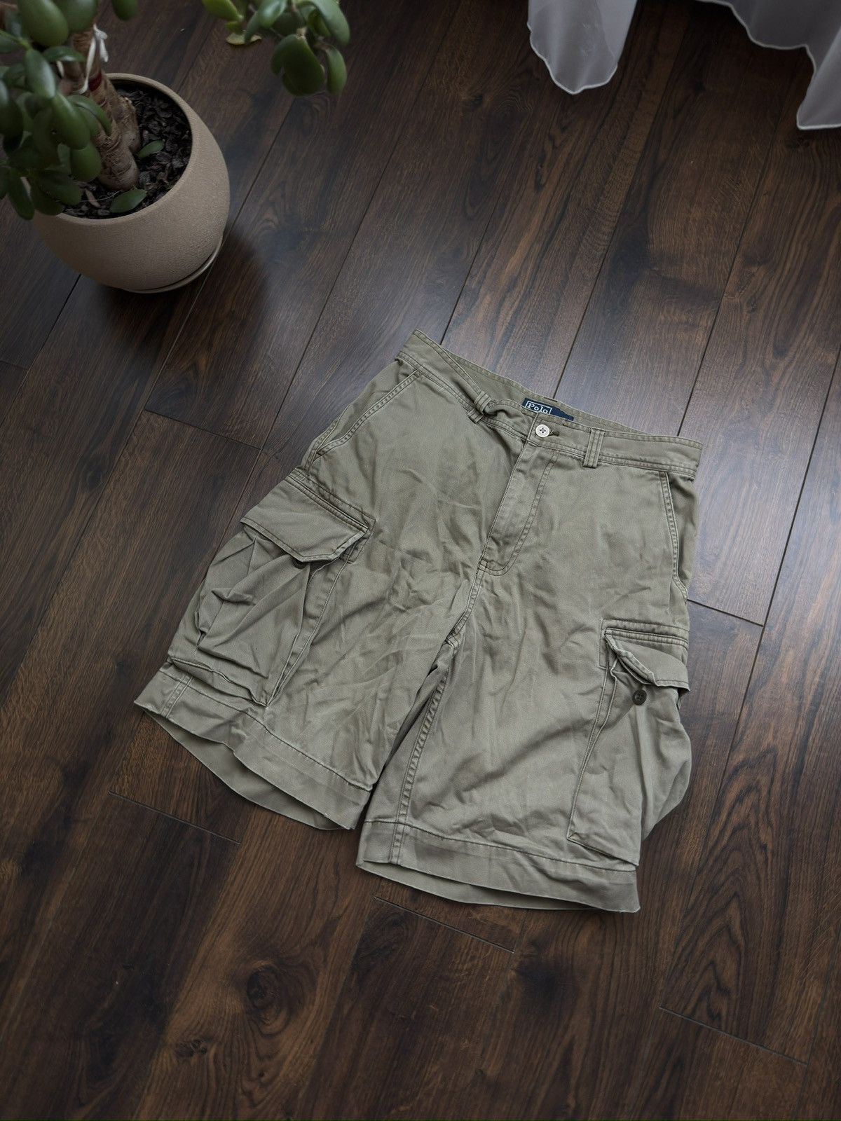 Polo Ralph Lauren Vintage 90s Polo Ralph Lauren cargo shorts size 30 Size US 30 / EU 46 - 1 Thumbnail