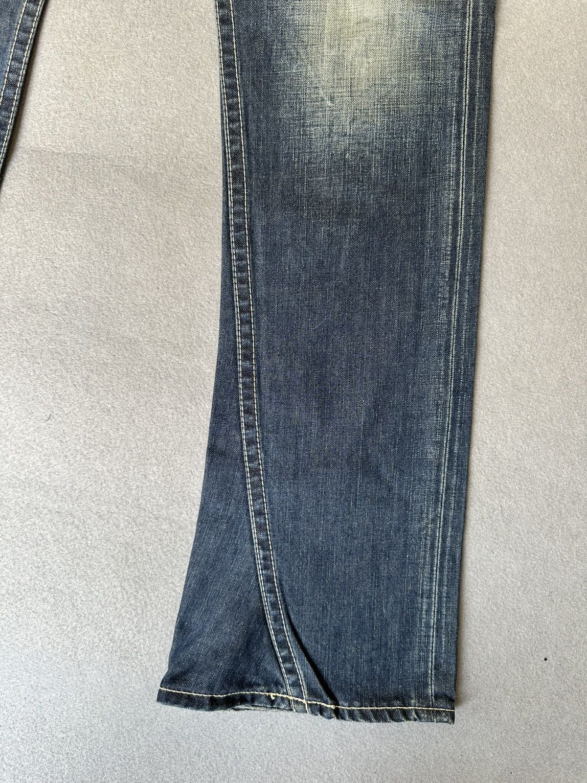 Japanese Brand FLARE Rodeo Crown Japan Low Rise Denim Size US 30 / EU 46 - 6 Thumbnail