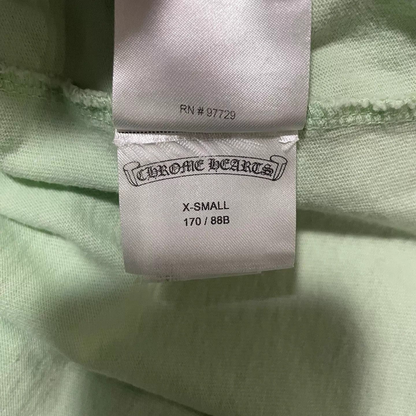Chrome Hearts Chrome Hearts Matty Boy Mint Green Grid Doodle SS Size US XS / EU 42 / 0 - 5 Thumbnail