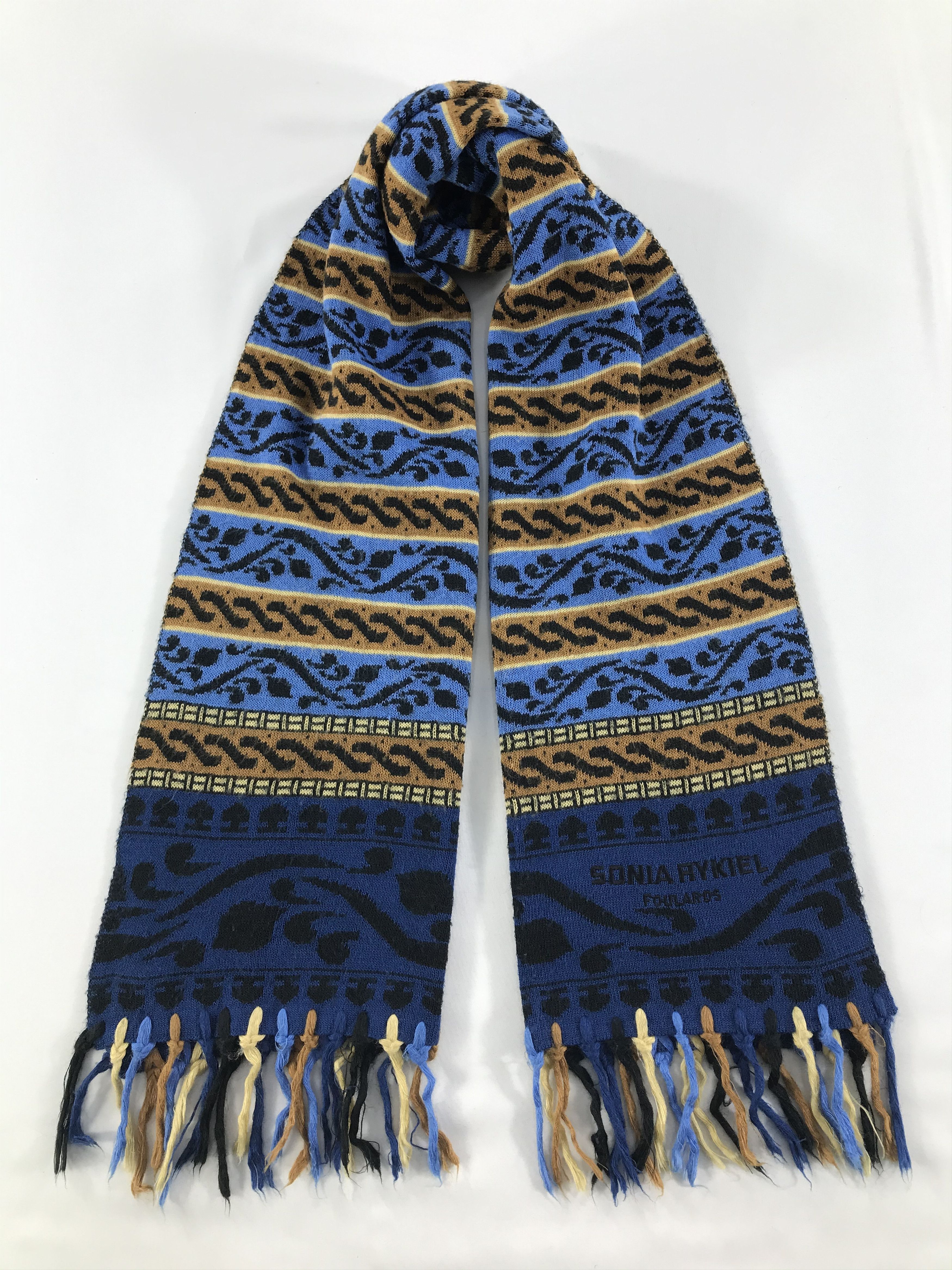 Vintage Sonia Rykiel Scarf / Muffler / Neckwear - WW2825 Size ONE SIZE - 1 Thumbnail