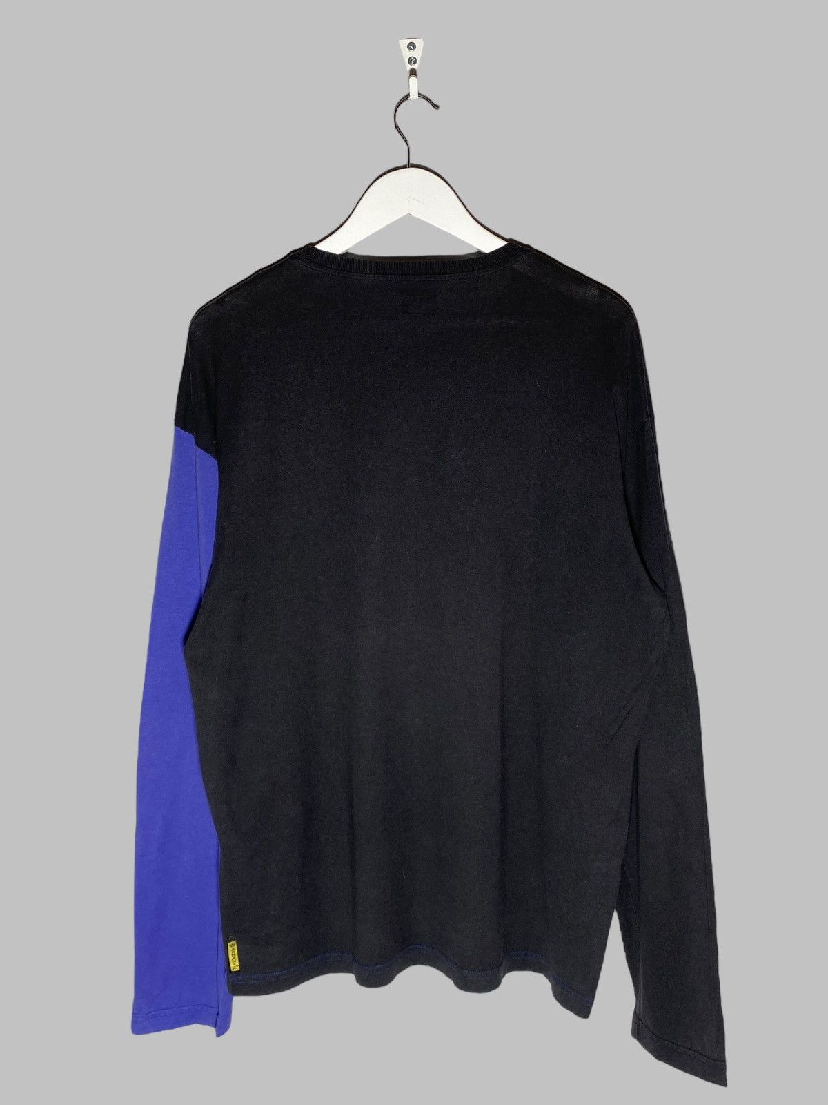 Armani 🔥 Y2K ARMANI JEANS LOGO LONGSLEEVE FUTURE-FORWARD CLUB VIBES Size US XL / EU 56 / 4 - 3 Thumbnail