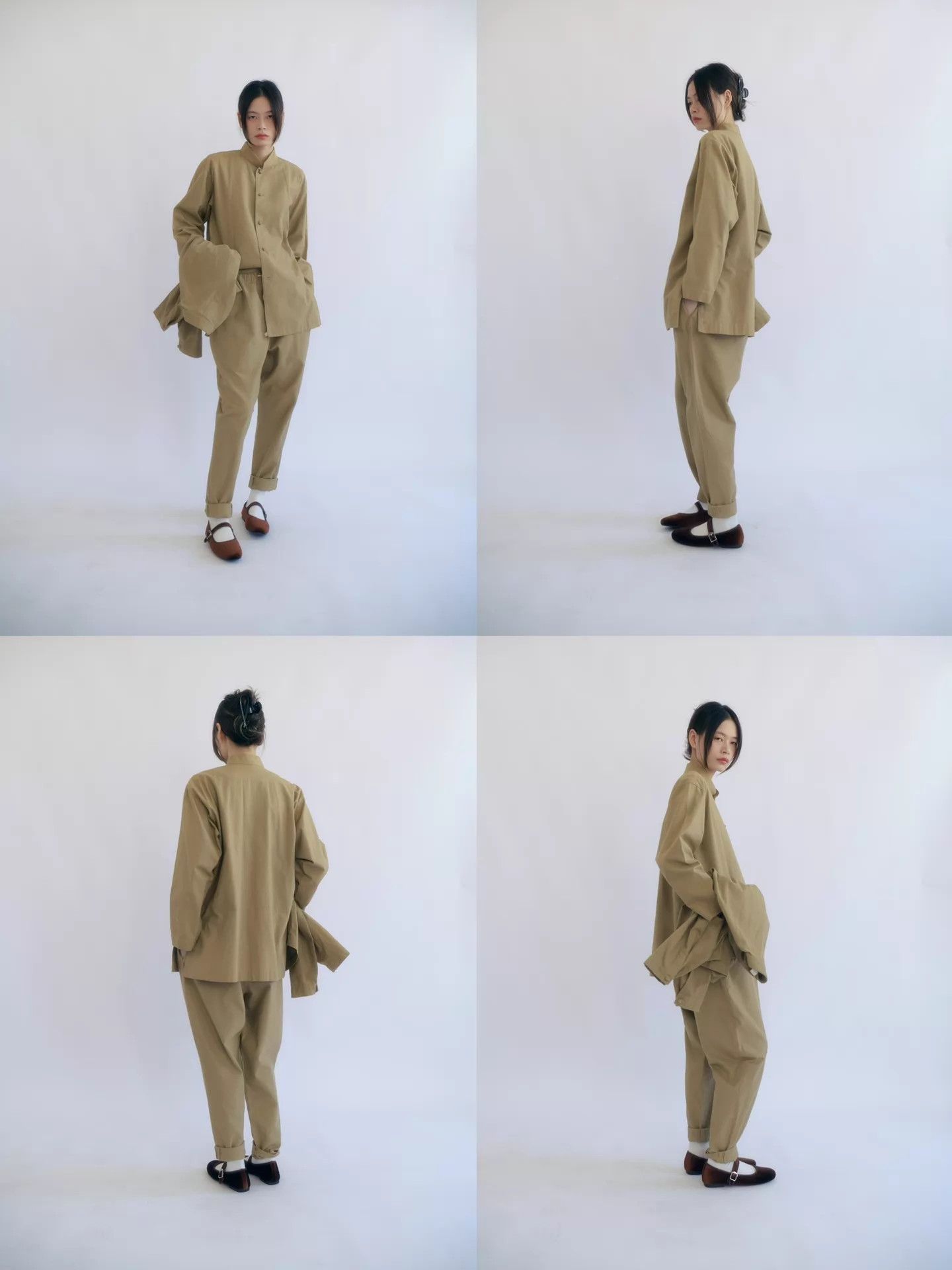 Playstation Plantation Rare 80s Chinese Knot Button Suit Set M Size US M / EU 48-50 / 2 - 5 Thumbnail