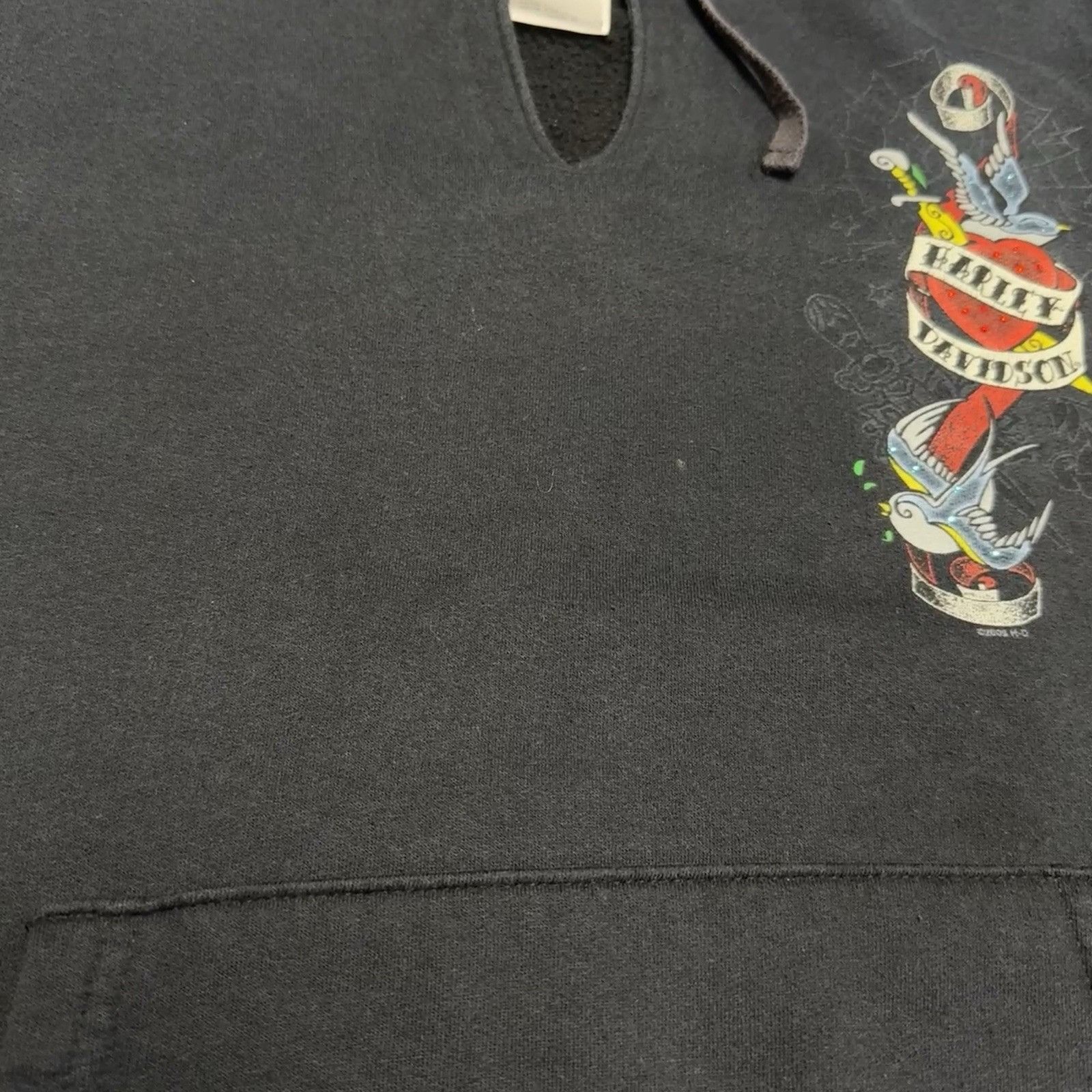 Harley Davidson Harley Davidson Hoodie Sweatshirt Womens XL Black Grand Cany Size XL / US 12-14 / IT 48-50 - 4 Thumbnail