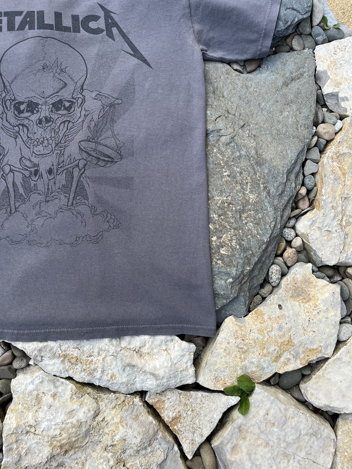 Band Tees × Metallica × Vintage Vintage Metallica pushead boris washed y2k skull tee t-shirt Size US M / EU 48-50 / 2 - 6 Thumbnail