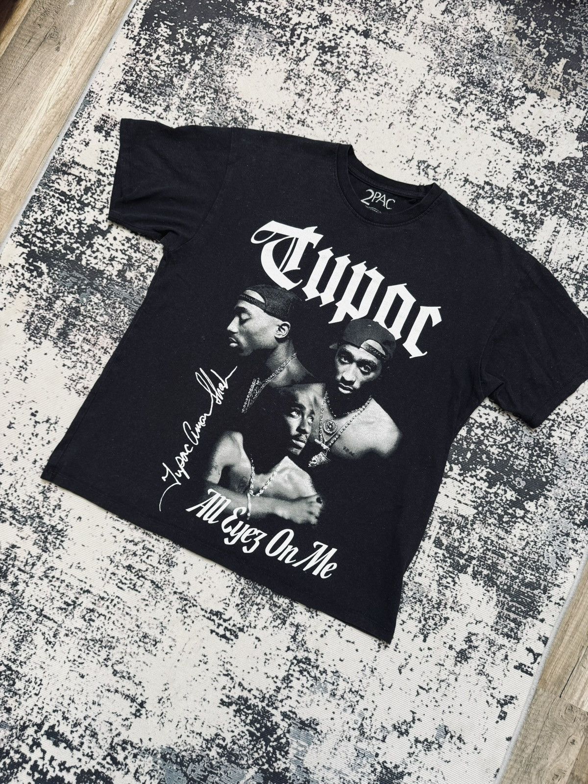 Vintage Tupac 2pac vintage tee black M Size US M / EU 48-50 / 2 - 2 Thumbnail