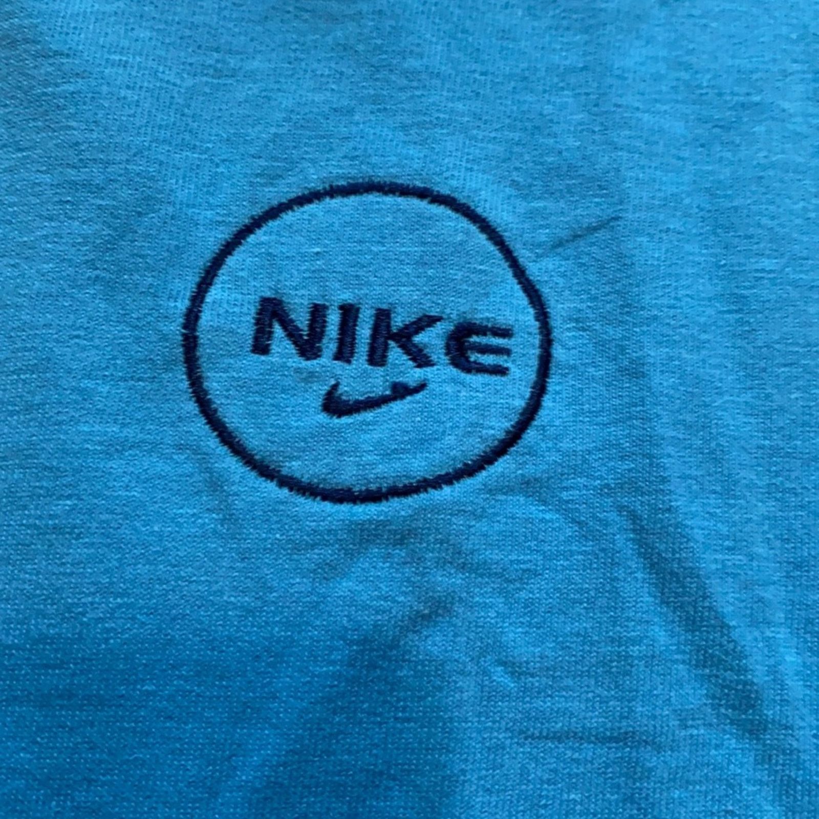 Nike 90s Nike Center Swoosh Spell Out Shirt Sleeve Size US XXL / EU 58 / 5 - 2 Thumbnail