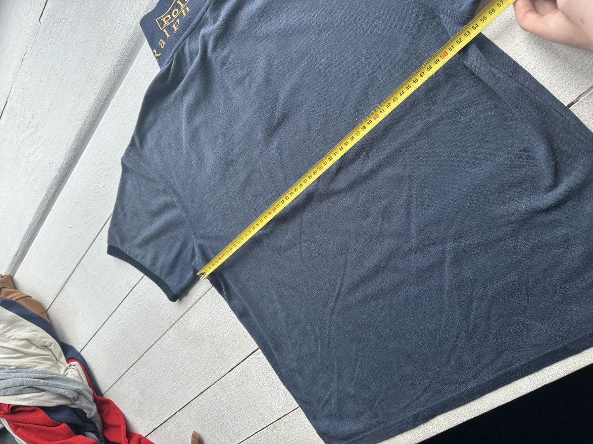 Polo Ralph Lauren × Ralph Lauren VNTG🚨 Polo RL Italy 3 Big Logo Casual Polo Shirt Y2K Chief Size US XL / EU 56 / 4 - 12 Thumbnail
