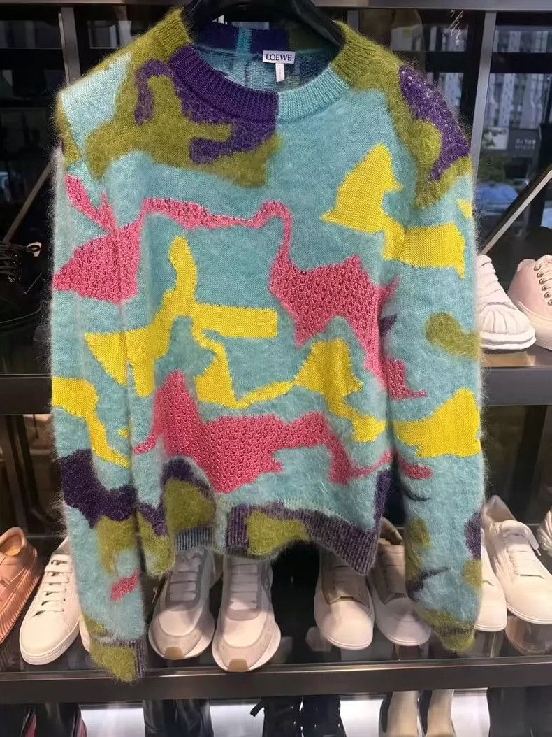 Loewe LOEWE Horsehair sweater Size S / US 4 / IT 40 - 1 Thumbnail
