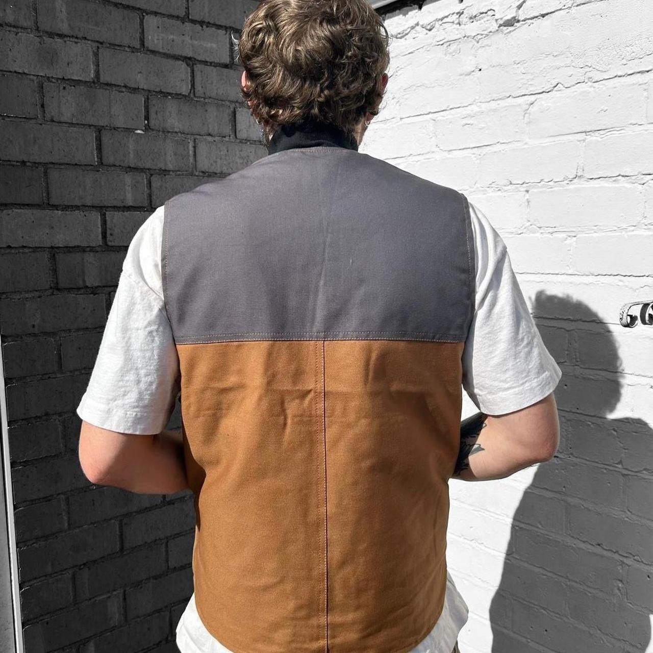 Carhartt × Vintage Vintage Reworked Carhartt one of a kind sleeveless jacket Size US M / EU 48-50 / 2 - 7 Thumbnail