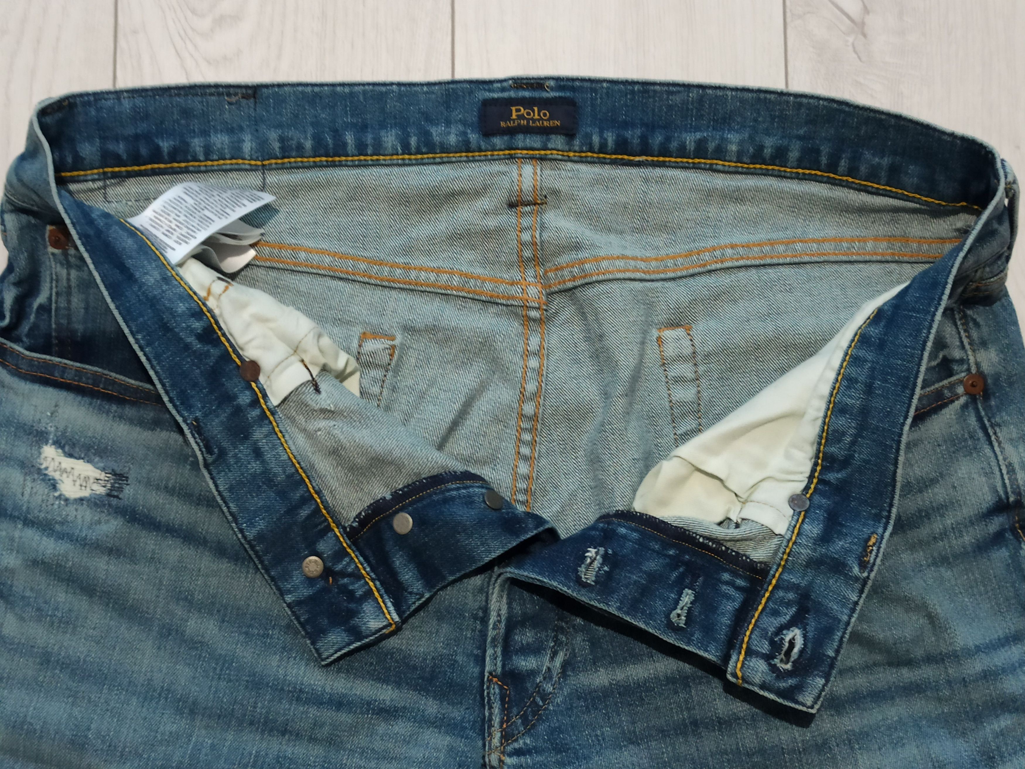 Polo Ralph Lauren Polo Ralph Lauren Distressed Denim Jeans Size US 34 / EU 50 - 4 Thumbnail