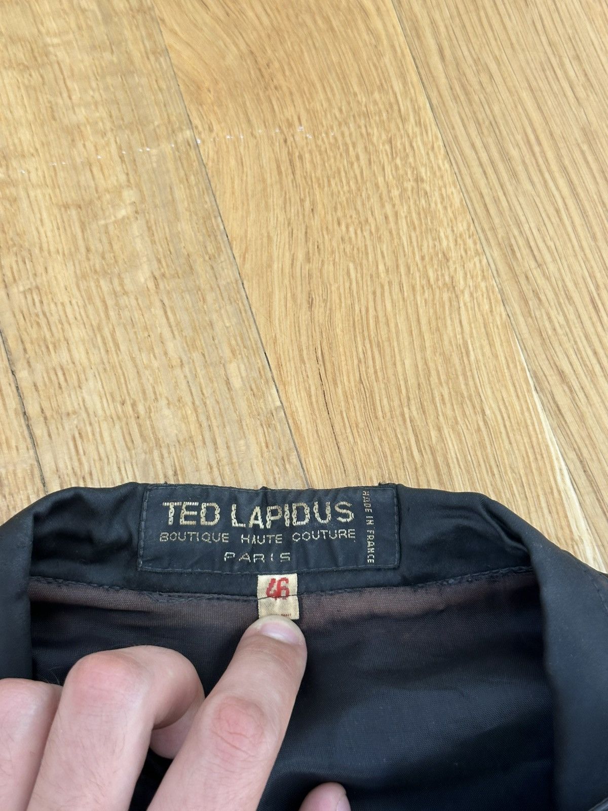 TED LAPIDUS Rare Ted Lapidus Button Light Jacket Multipocket Black Size US L / EU 52-54 / 3 - 10 Thumbnail