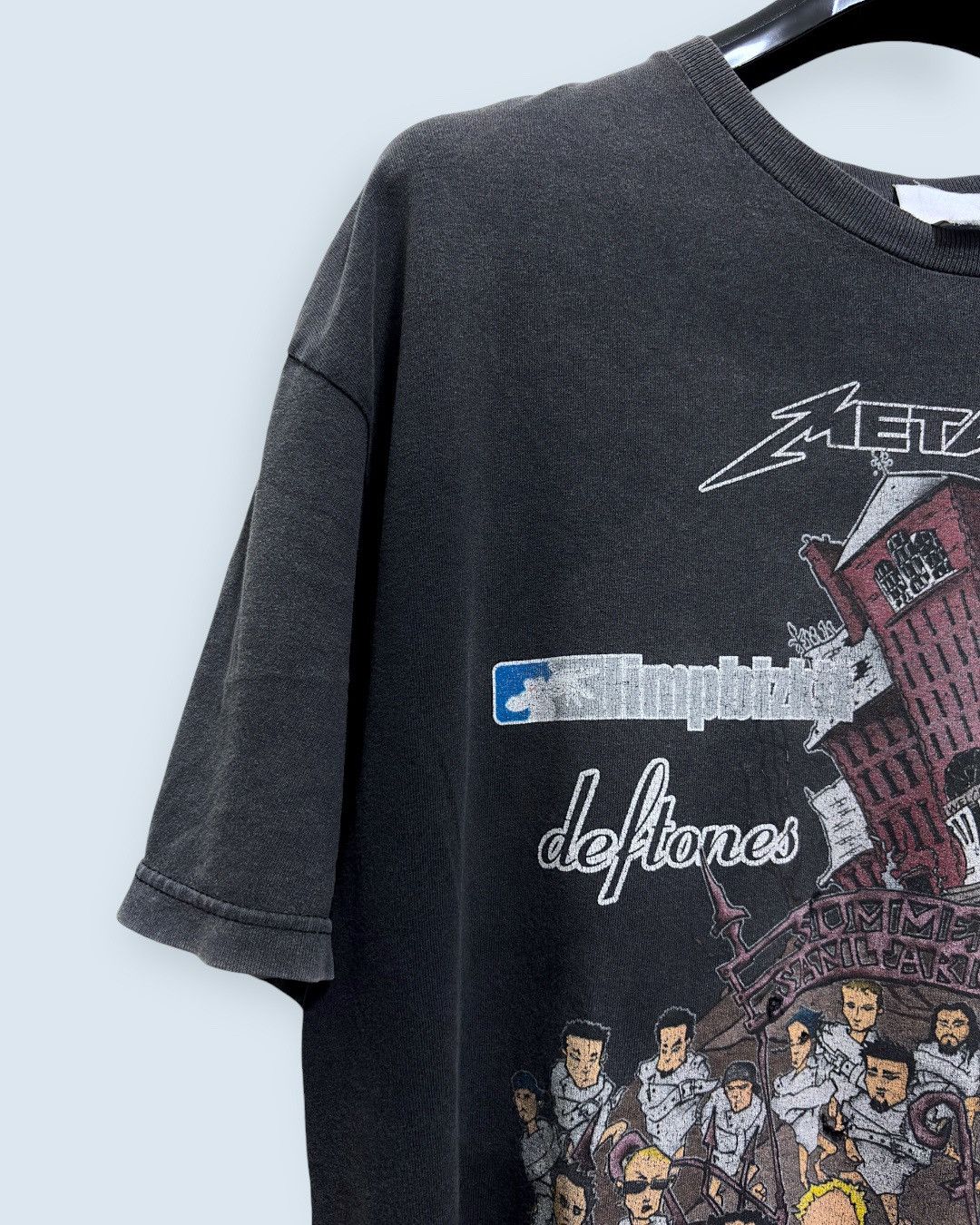 Band Tees vintage 2003 Summer Sanitarium Metallica Deftones Size US XL / EU 56 / 4 - 8 Thumbnail