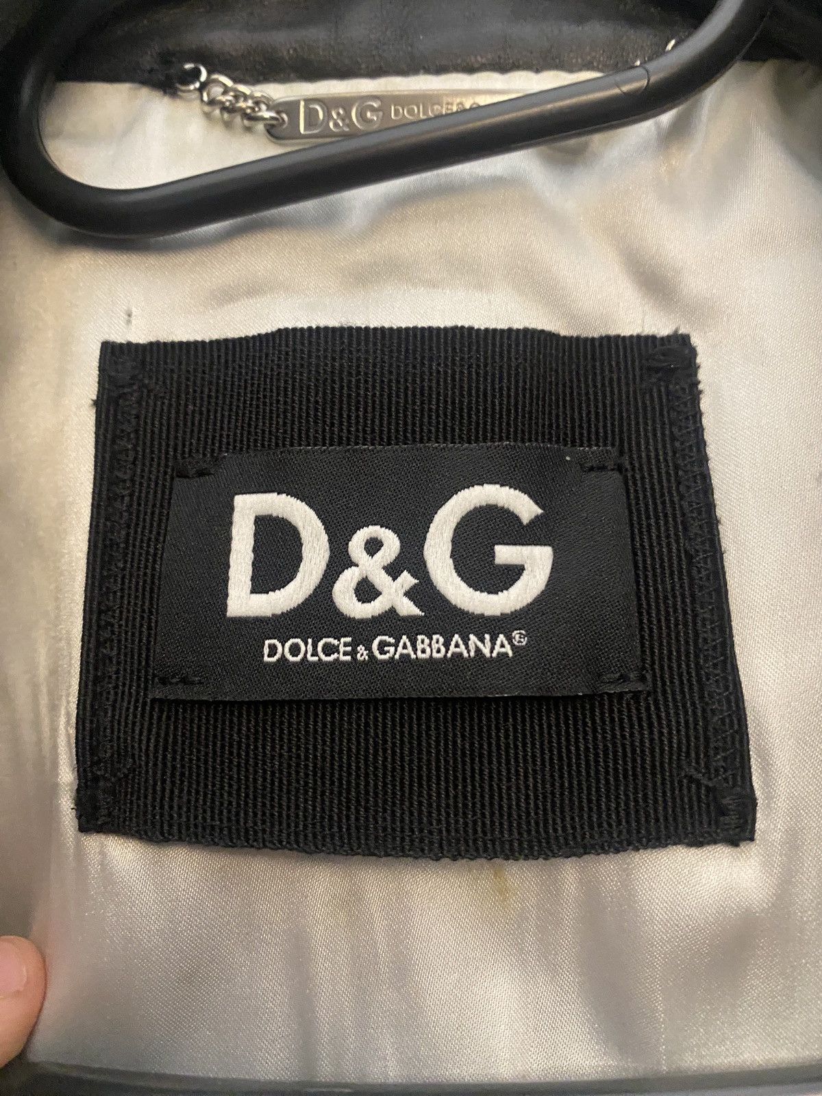 Dolce & Gabbana Dolce & gabbana luxury biker lamb leather women jacket Size M / US 6-8 / IT 42-44 - 2 Thumbnail