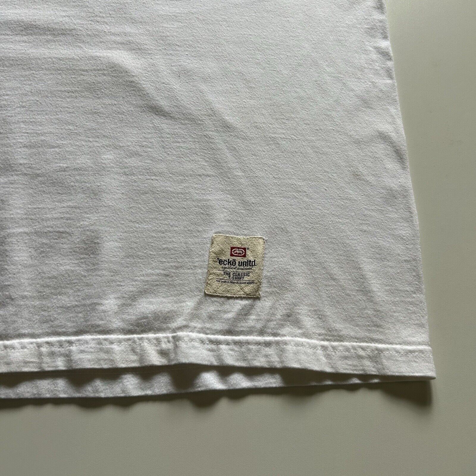 Ecko Unltd. × Vintage Vintage Y2K Ecko Unlimited Puzzle T Shirt XL White Rare Size US XL / EU 56 / 4 - 7 Thumbnail