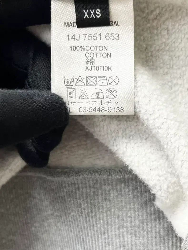 Givenchy Givenchy Gray Indian braided-print hoodie Size US XXS / EU 40 - 5 Thumbnail