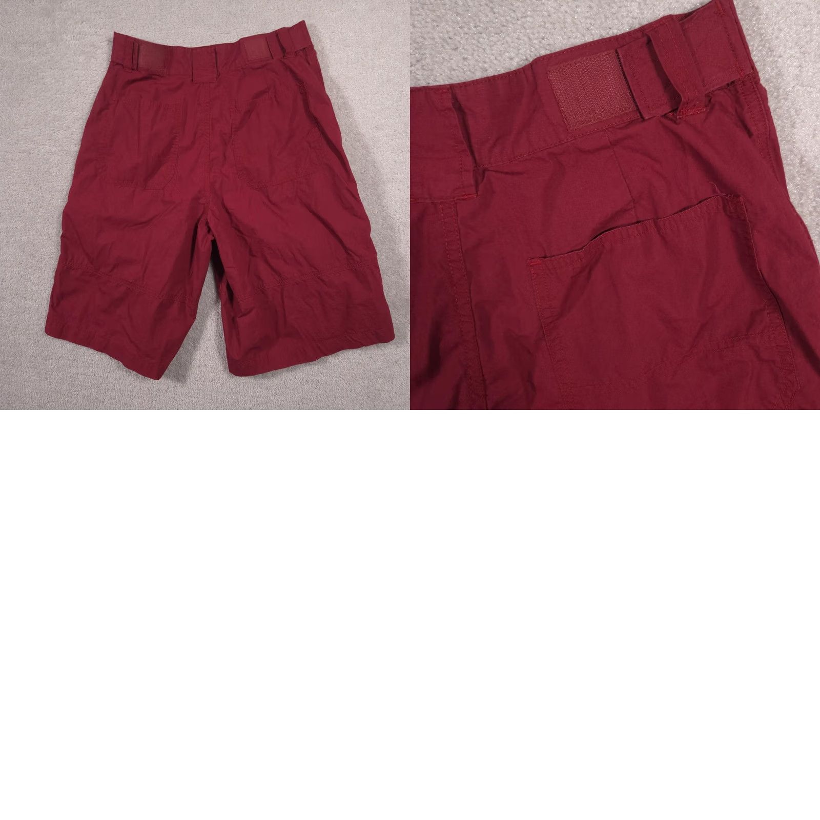 Vintage Arizona Jean Co Cargo Shorts Mens 32 Red Canvas Adjustable Waist Pockets Cargo Shorts Mens Red Canvas Adjustable Waist Pockets Size US 32 / EU 48 - 9 Thumbnail
