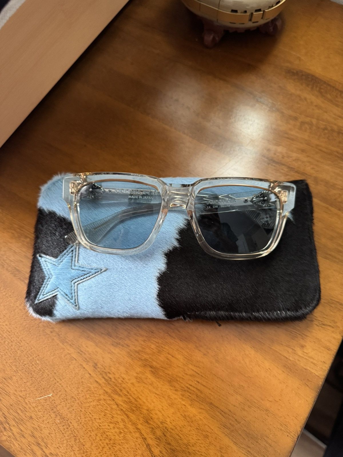 Chrome Hearts Glasses with crazy 1of1 case
