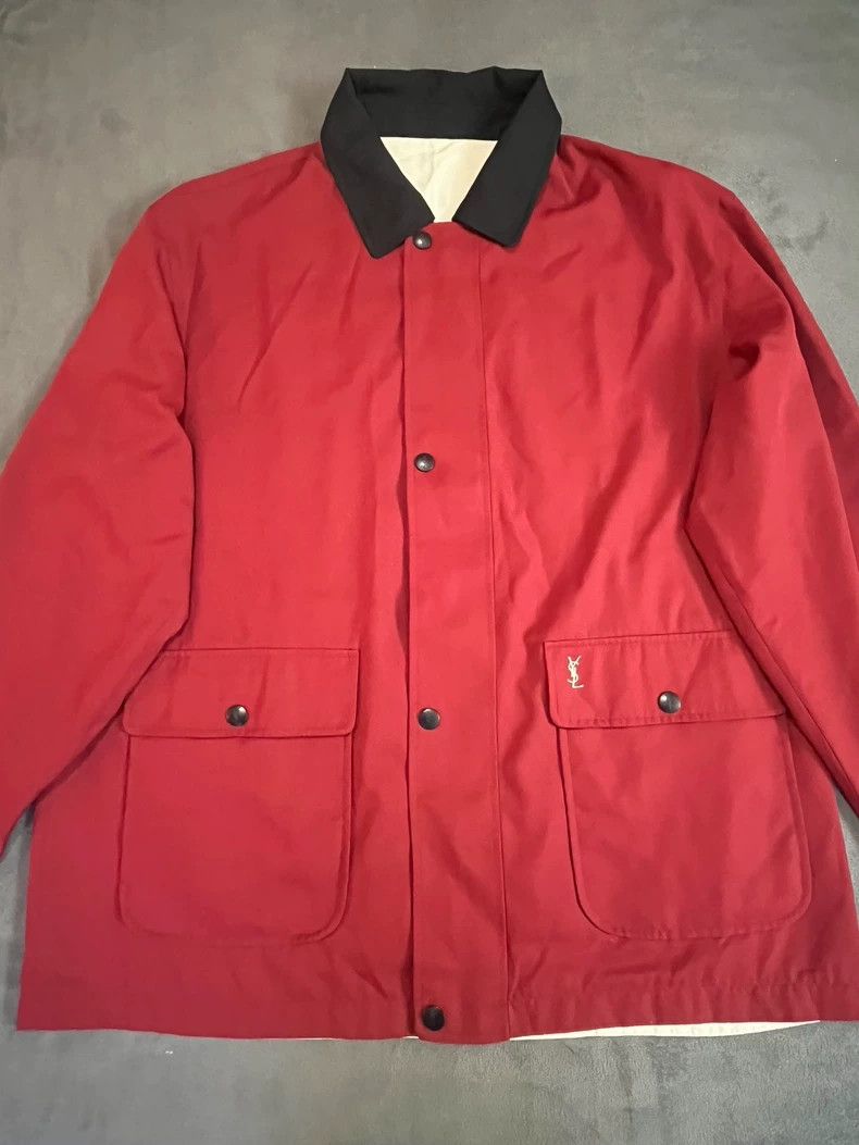 Saint Laurent Paris saint laurent parisTwo-sided LOGO jacket 2503-Nextarrow Size US XL / EU 56 / 4 - 2 Thumbnail