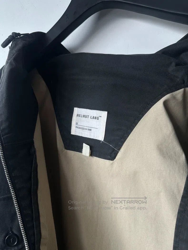 Helmut Lang Helmut Lang 1998 Waxed Parka Jacket . Size US L / EU 52-54 / 3 - 6 Thumbnail