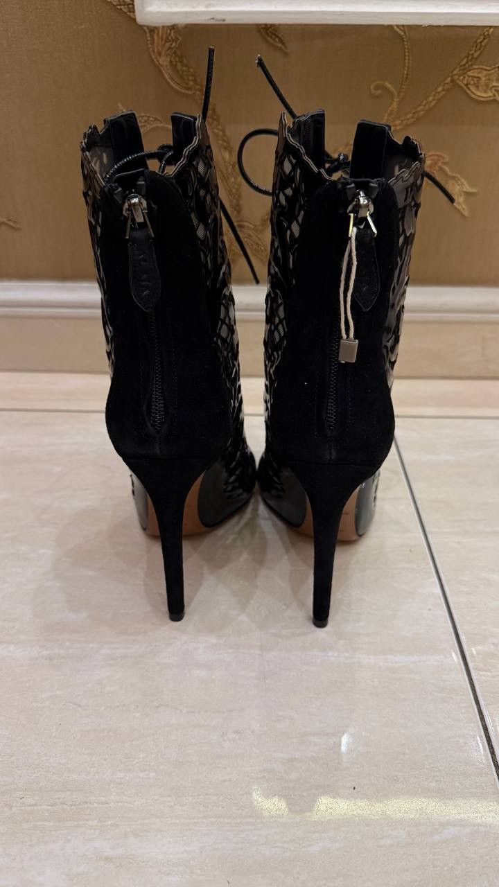 Alaia Alaia Leather Lace Up Boots Size 37,5 Size US 7.5 / IT 37.5 - 5 Thumbnail