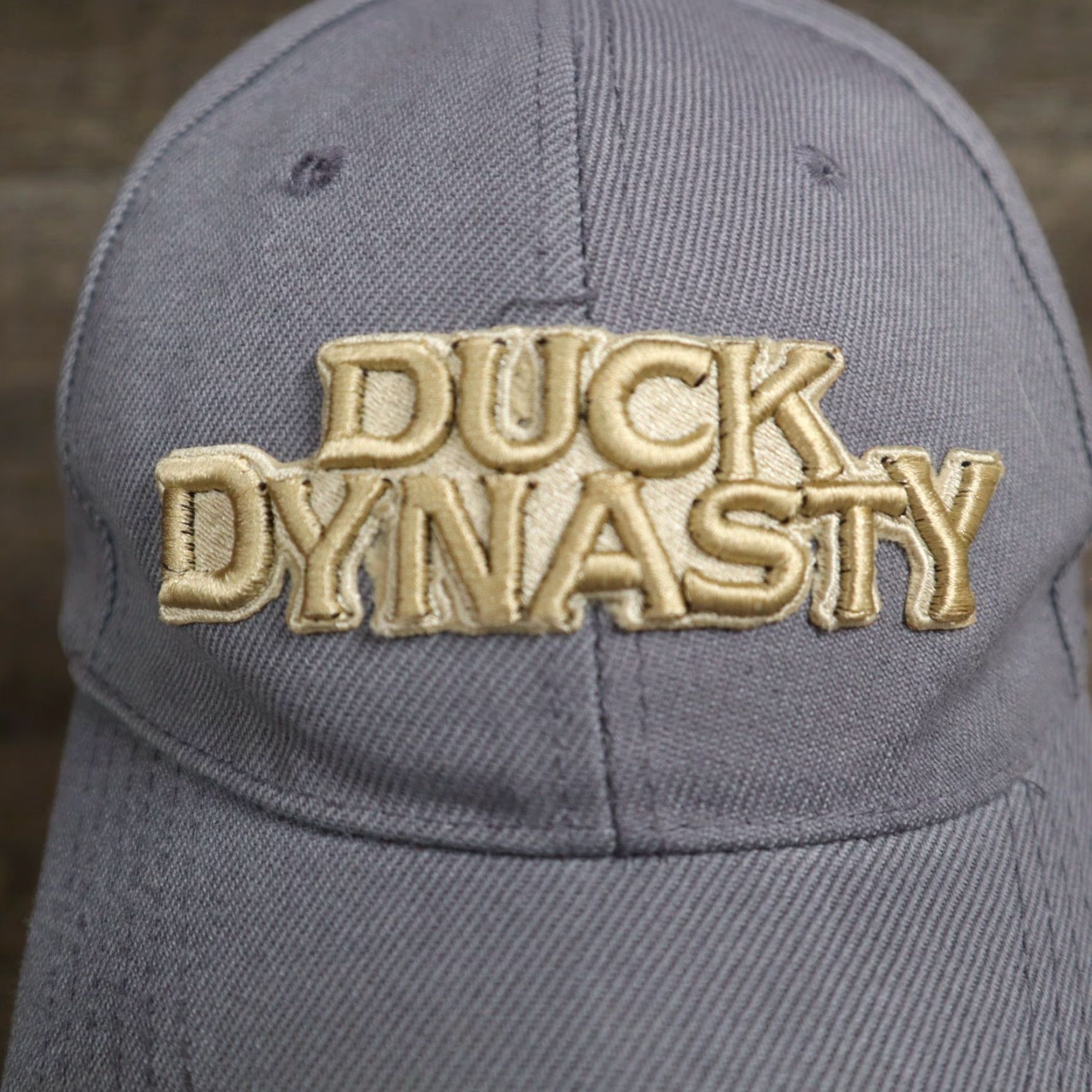 Vintage DUCK DYNASTY Baseball Cap Adult Unisex Gray Camouflage Hat Size ONE SIZE - 2 Thumbnail