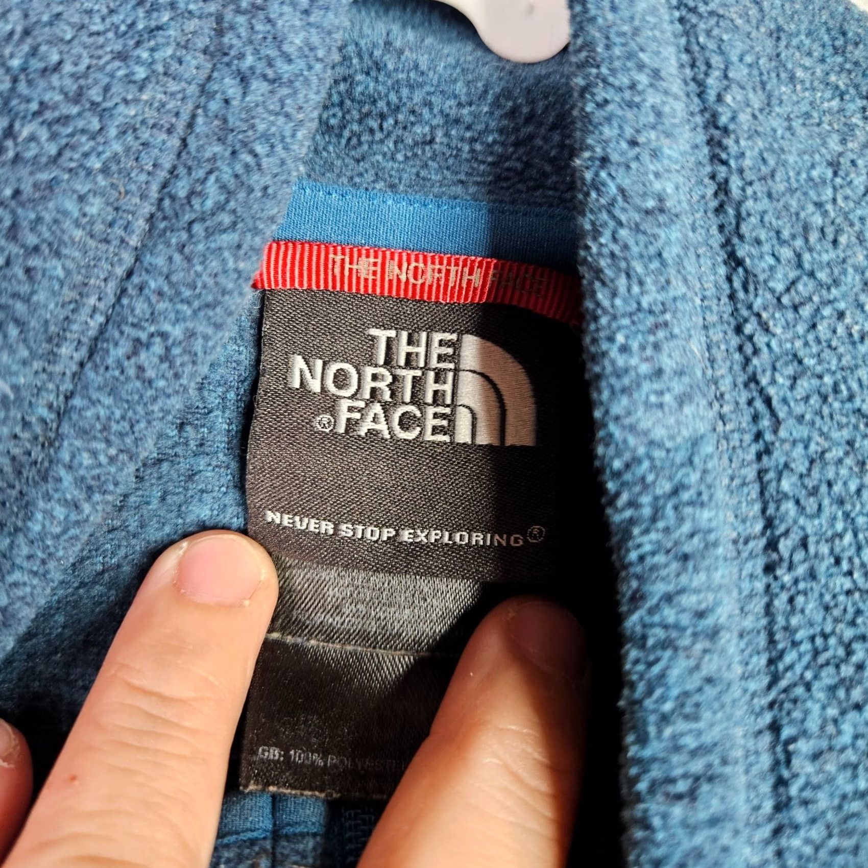 The North Face The North Face Men’s Polartec Classic Pullover Fleece 1/4 Zip Jacket S Blue Regular Jacket Men Size S Pullover Zipper Fleece 700 Warmth Casual Outdoor Size US S / EU 44-46 / 1 - 3 Thumbnail