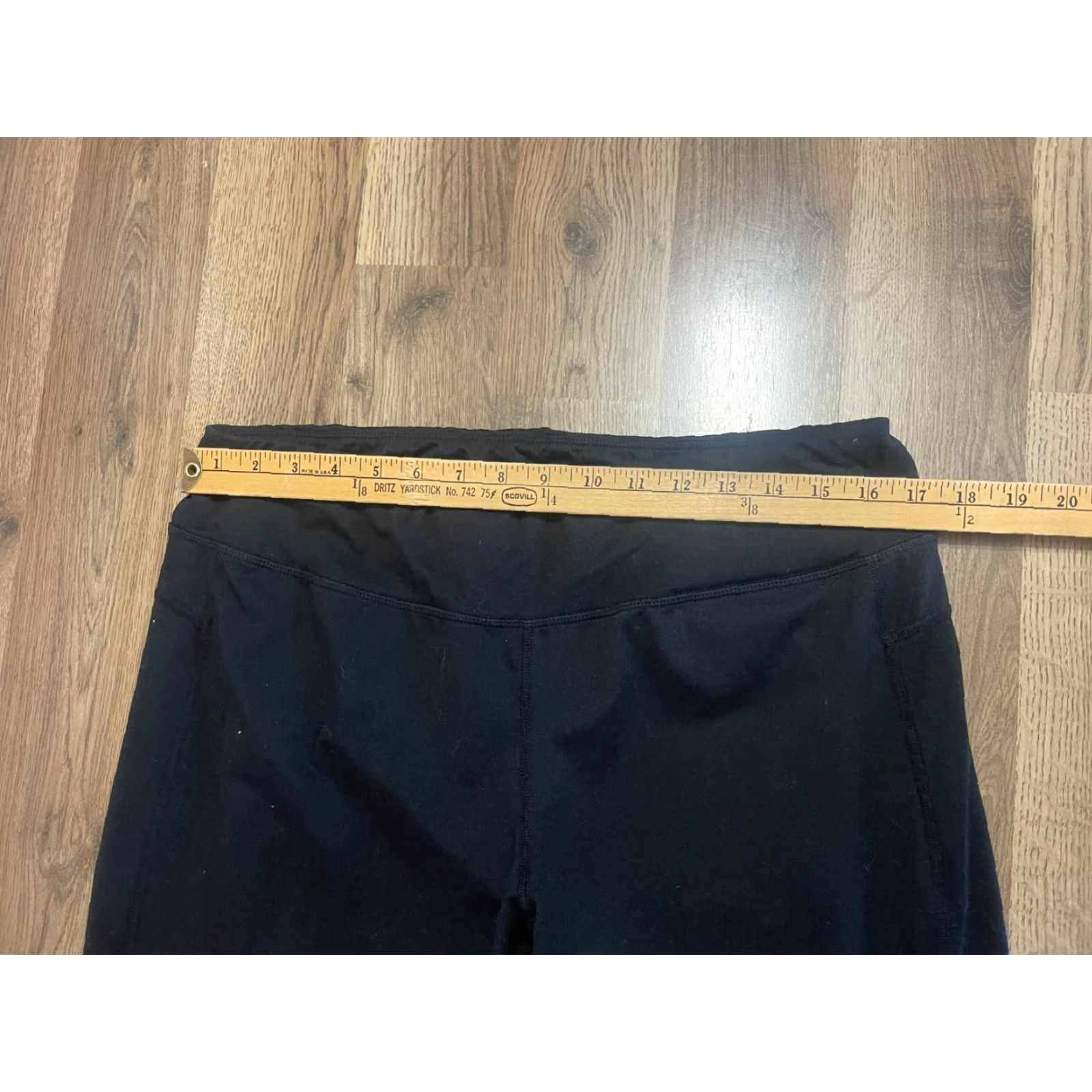 Champion Champion Pants Women's PXXL Black Pull On Leggings Flared Leg Casual Modern 2XL Plus Size Womens Size 40" / US 18 - 6 Thumbnail