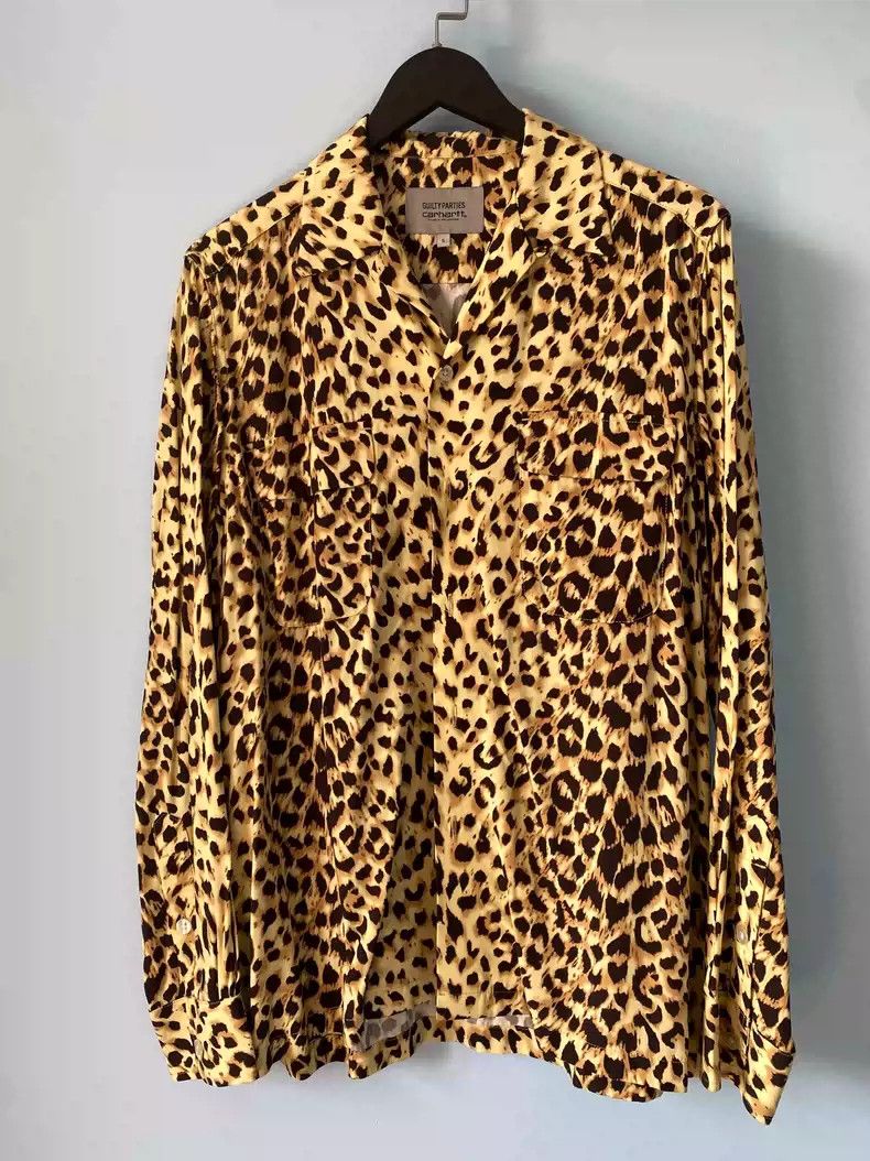 Wacko Maria leopard print shirt