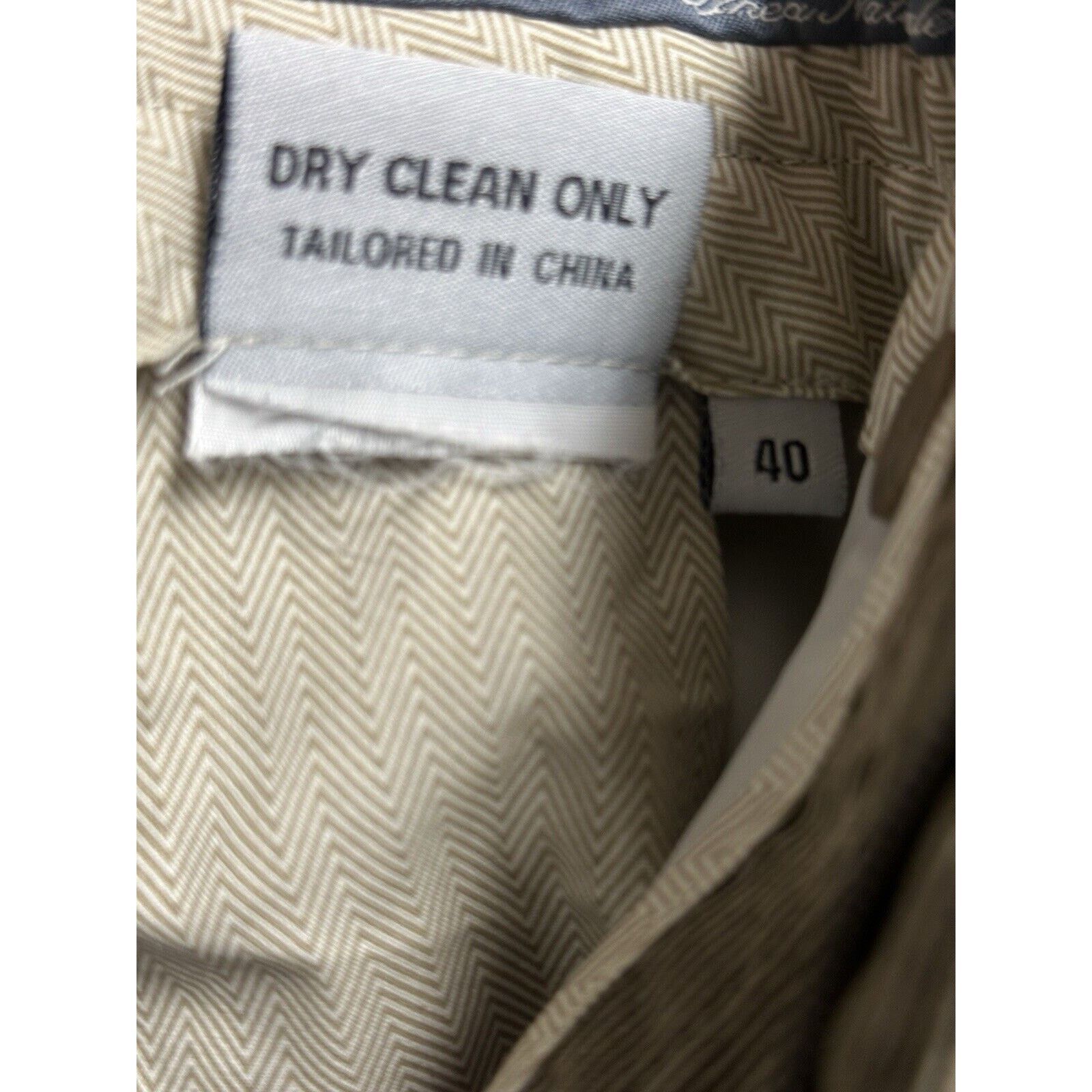Linea Linea Naturale Pants Mens 40R Ribbed Minimalist Vintage Size US 40 / EU 56 - 12 Thumbnail