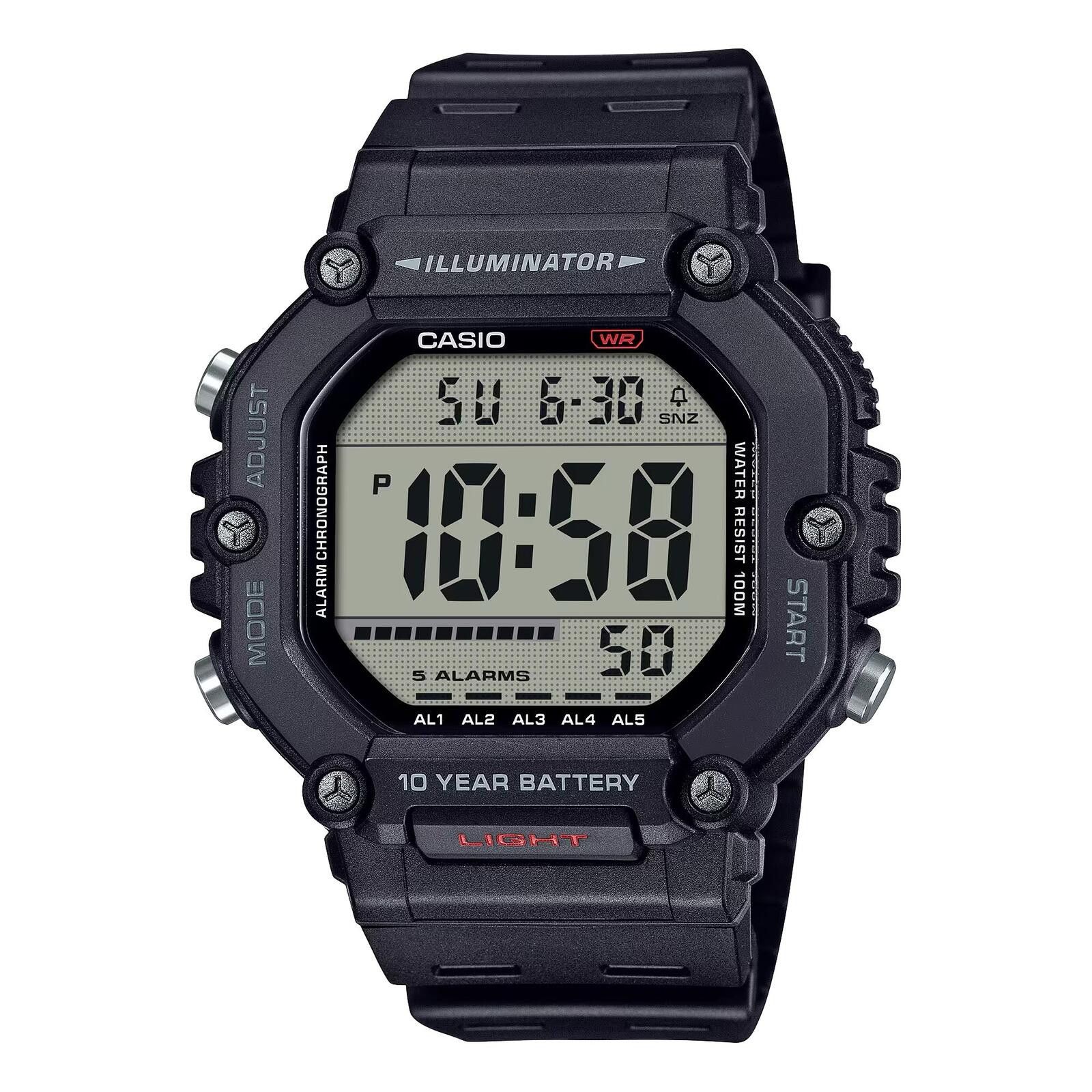 Casio Casio Men's Watch - AE-1600H-1AVCF Size ONE SIZE - 1 Preview