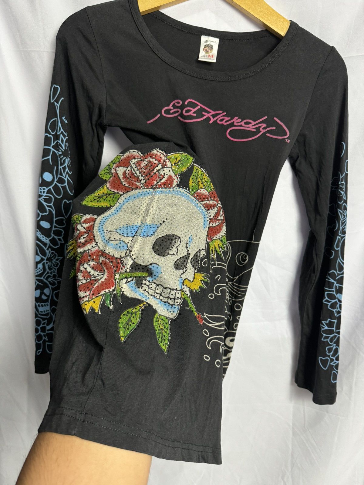 Ed Hardy GOTHIC ED HARDY SKULLS LONG SLEEVE Size US S / EU 44-46 / 1 - 5 Thumbnail