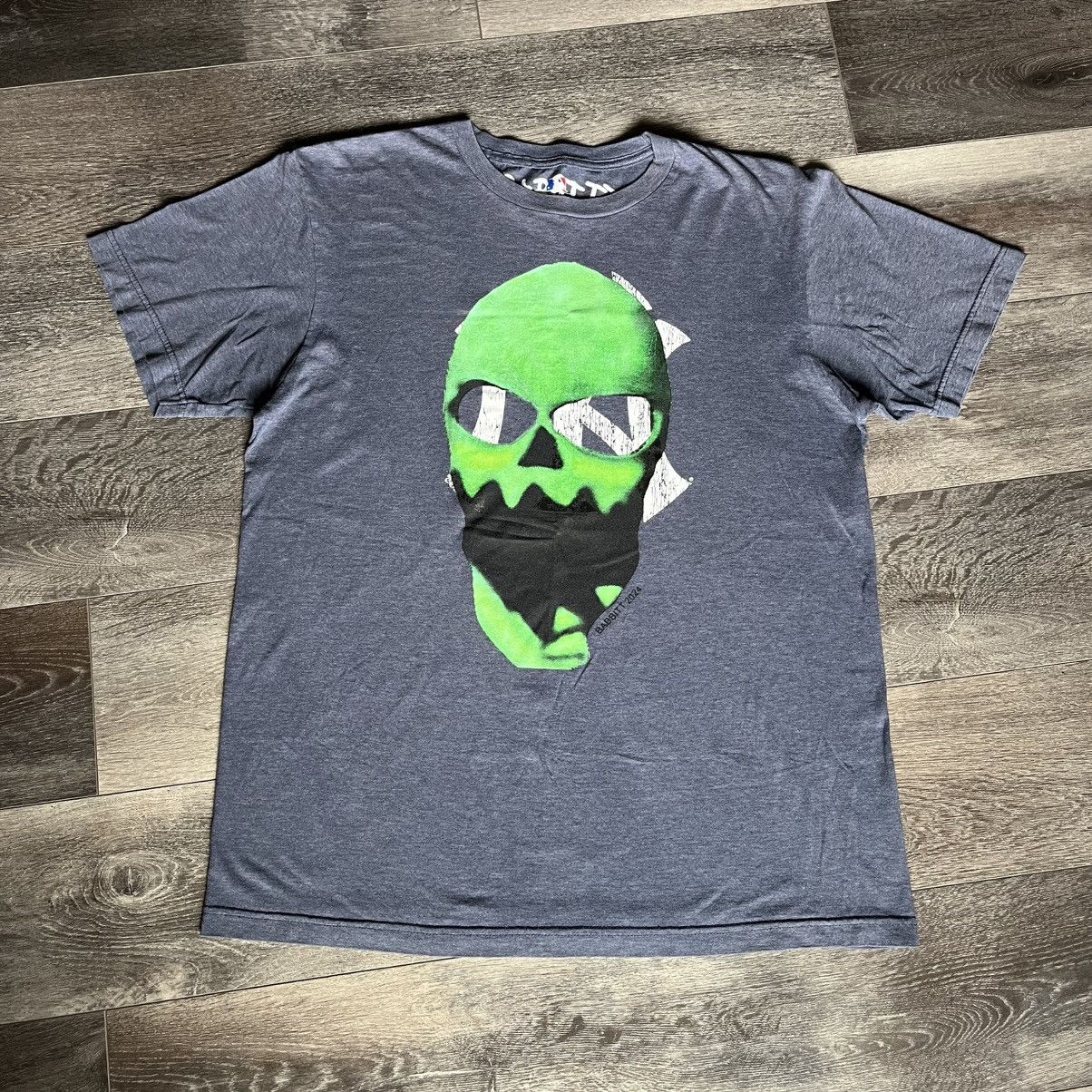 Asspizza Vintage Asspizza Babbitt Revived New York Yankees Mask Tee Size US L / EU 52-54 / 3 - 1 Thumbnail