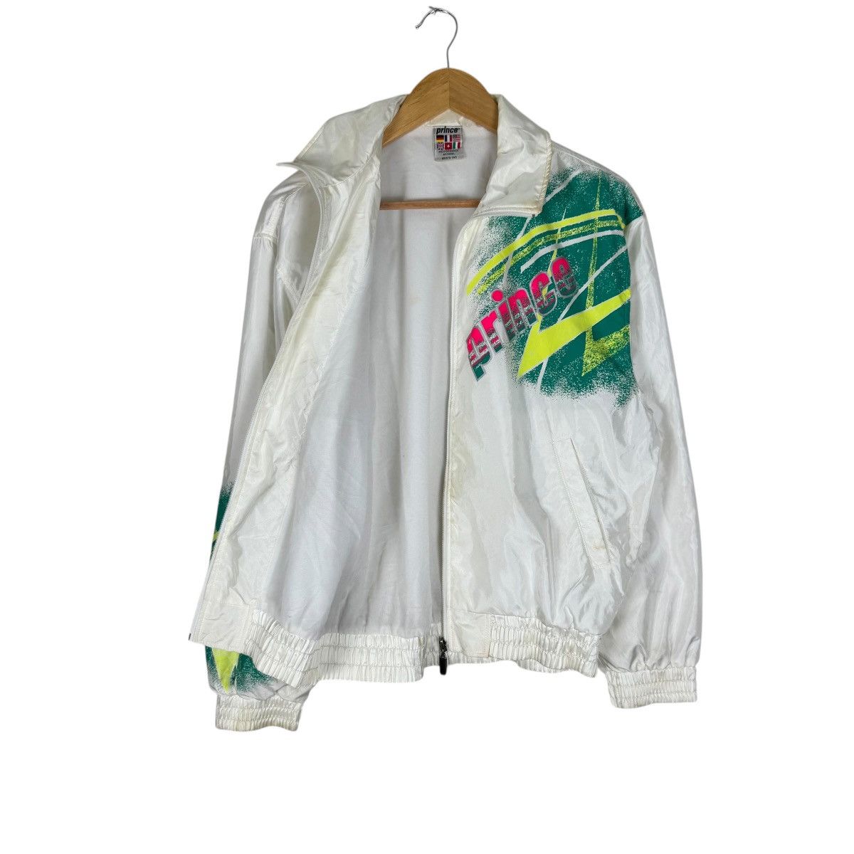 Prince 🌟PRINCE TENNIS EDBERG LIGHT ZIPPER JACKET Size US M / EU 48-50 / 2 - 7 Thumbnail