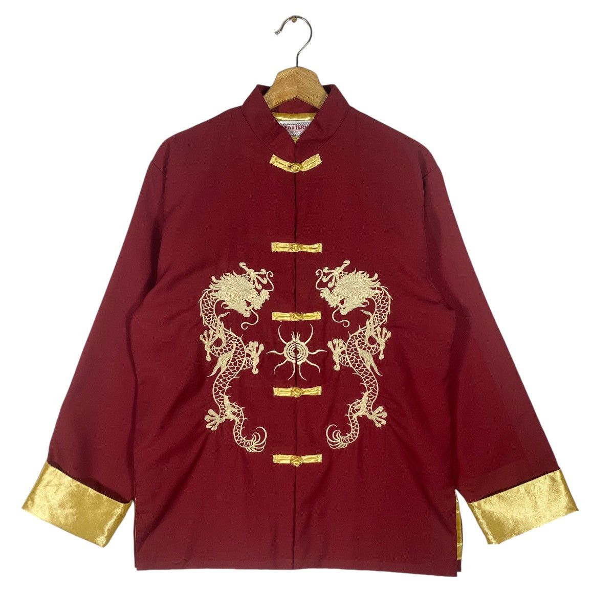 Japanese Brand Traditional Chinese Embroidered Silk Satin Size US M / EU 48-50 / 2 - 1 Thumbnail