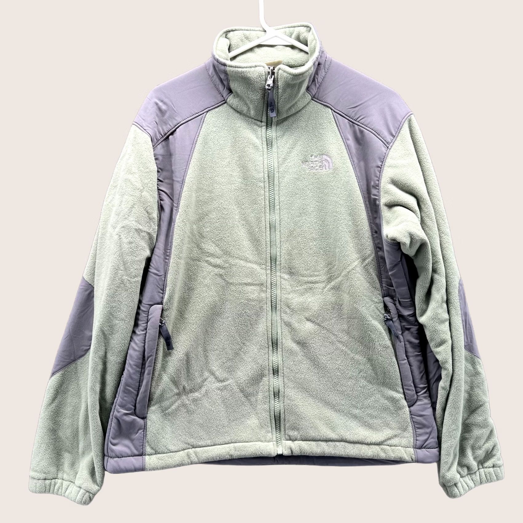 The North Face VINTAGE The North Face Jacket Womens Large Green Fleece Denali Size L / US 10 / IT 46 - 1 Thumbnail