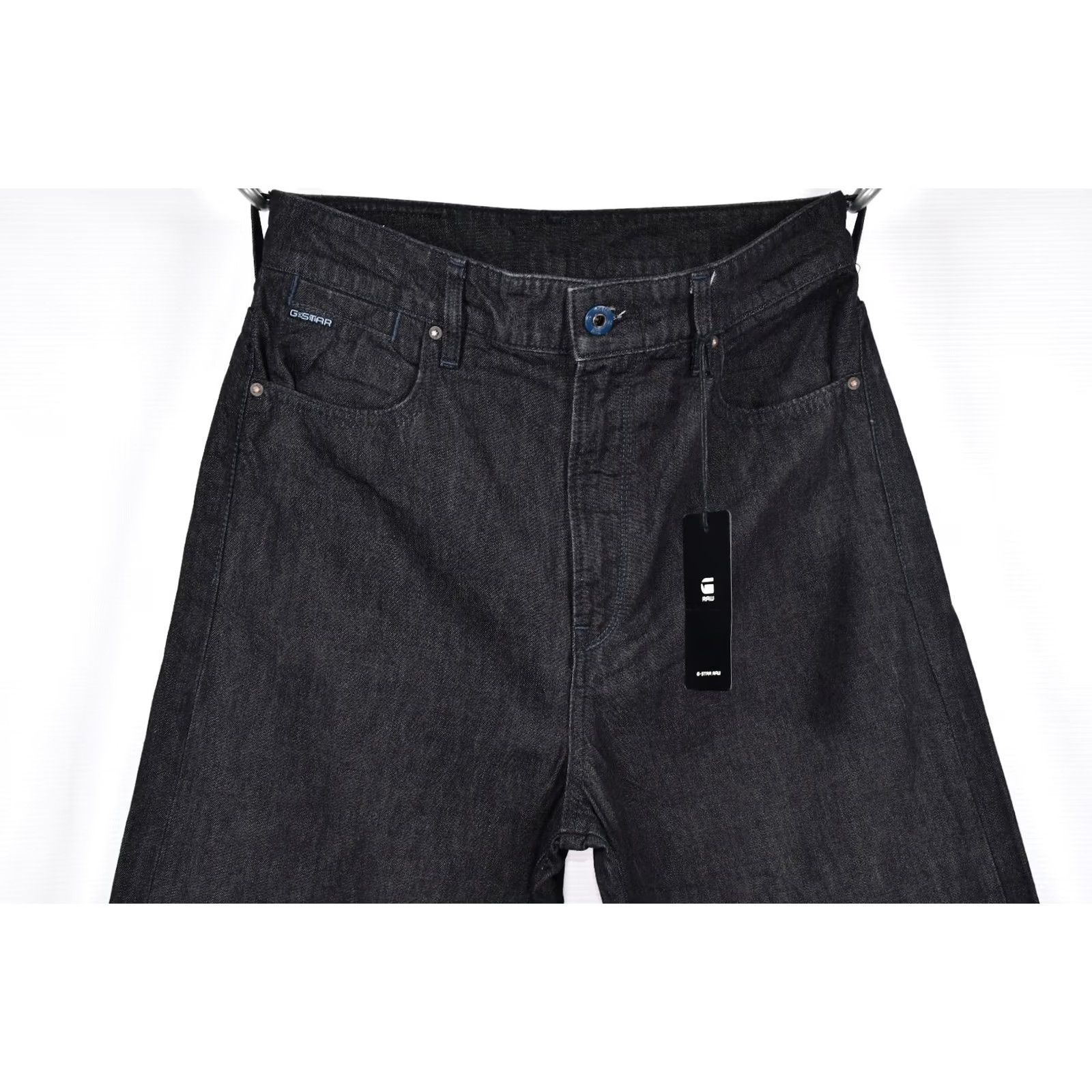 G-Star G-Star Raw Deck Ultra Wide Leg Jeans Black Womens Size 28/30 Denim Kara Size 28" / US 6 / IT 42 - 3 Thumbnail