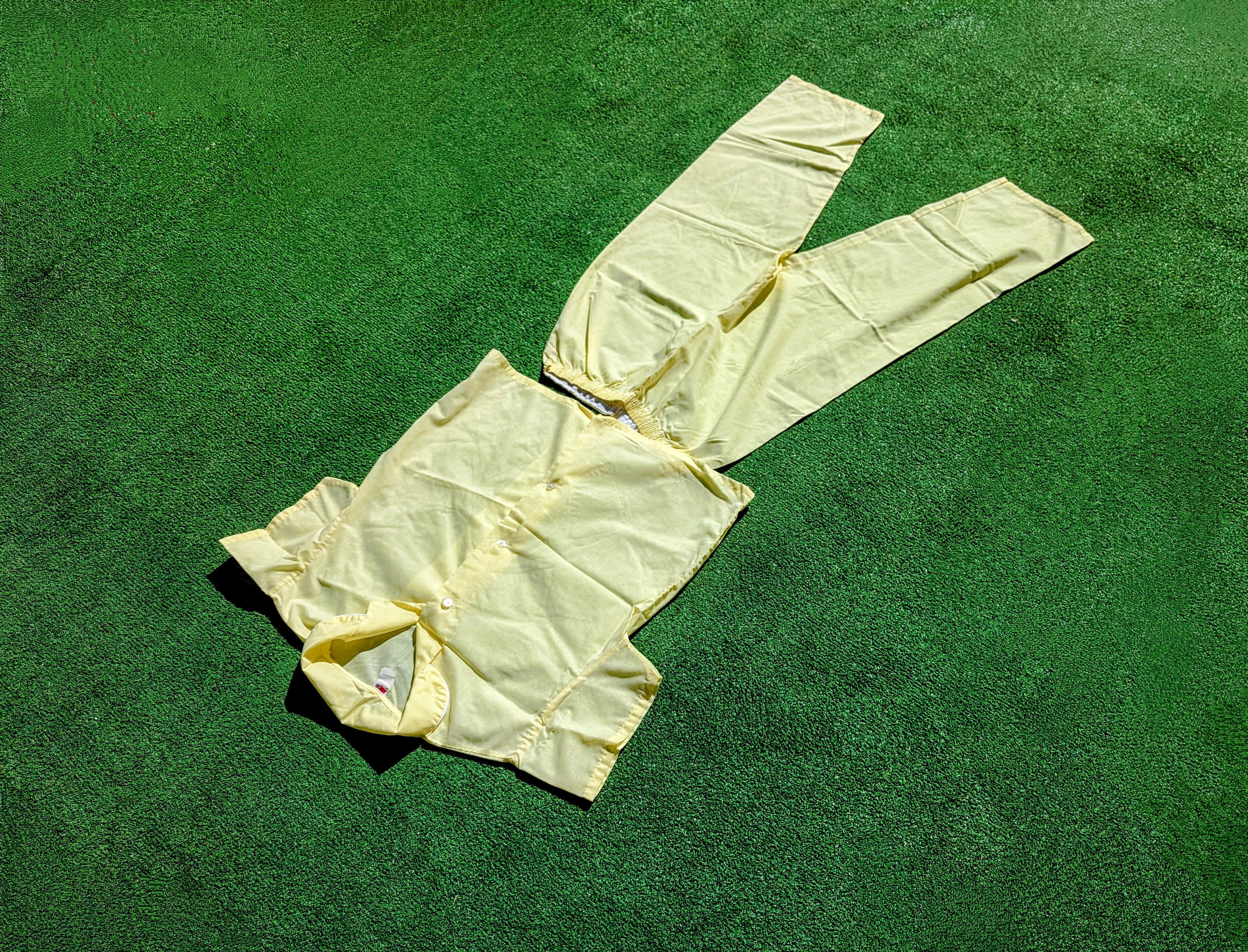 Hanes Vintage 1980's 2-Pc Hanes Sun Pajama Shirt & Pants Set Size L / US 10 / IT 46 - 1 Thumbnail