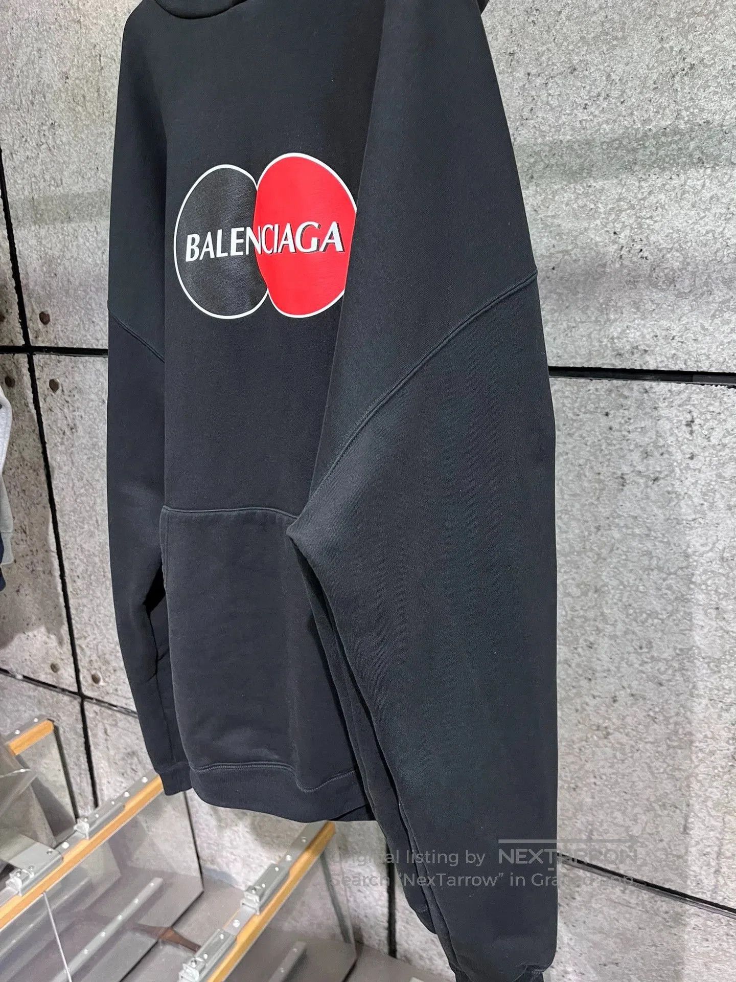 Balenciaga Balenciaga Black Mastercard Hoodie S. Size US S / EU 44-46 / 1 - 7 Thumbnail