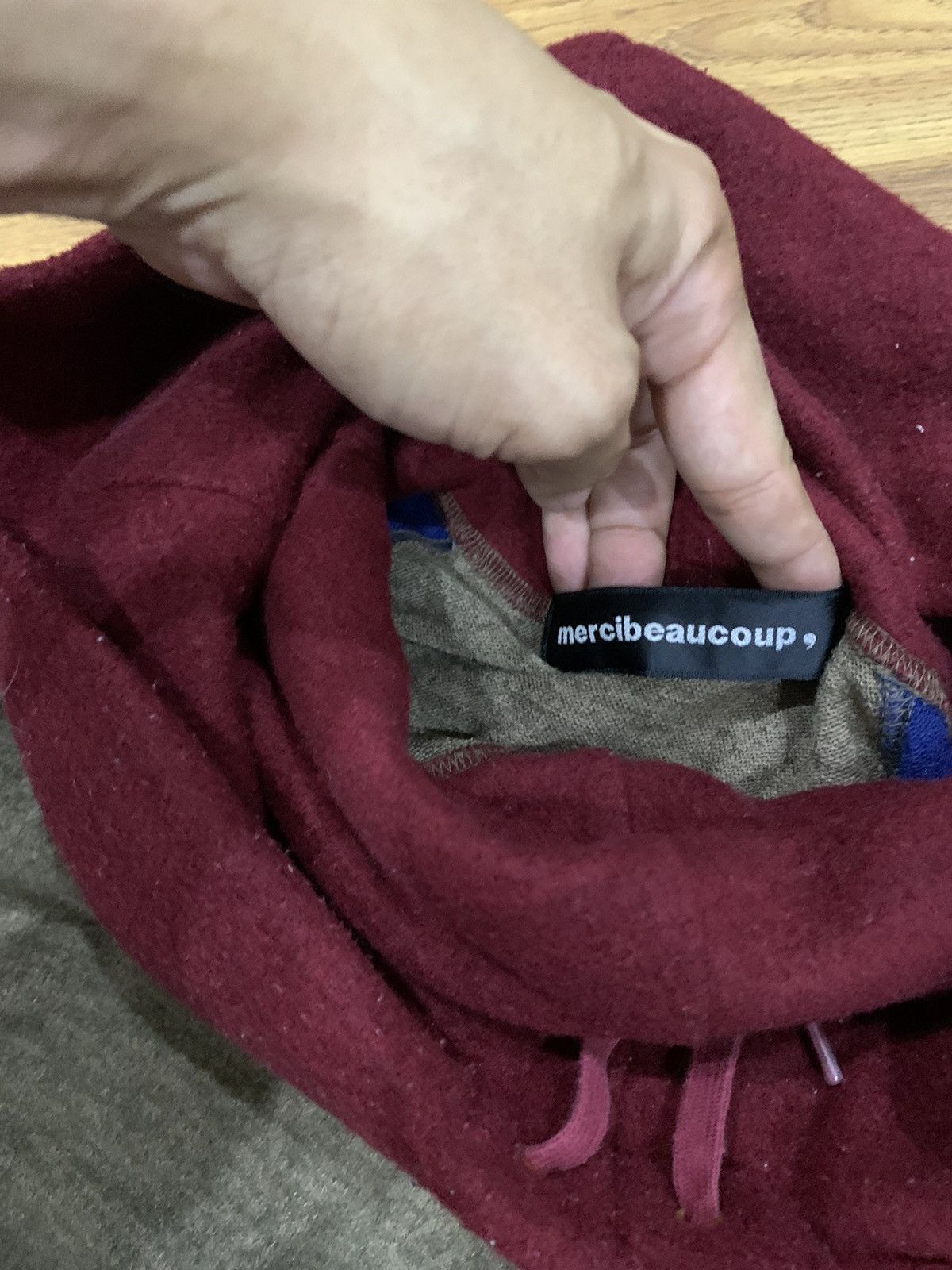 mercibeaucoup ISSEY MIYAKE MERCIBEAUCOUP FLEECE SWEATSHIRT Size US L / EU 52-54 / 3 - 7 Thumbnail