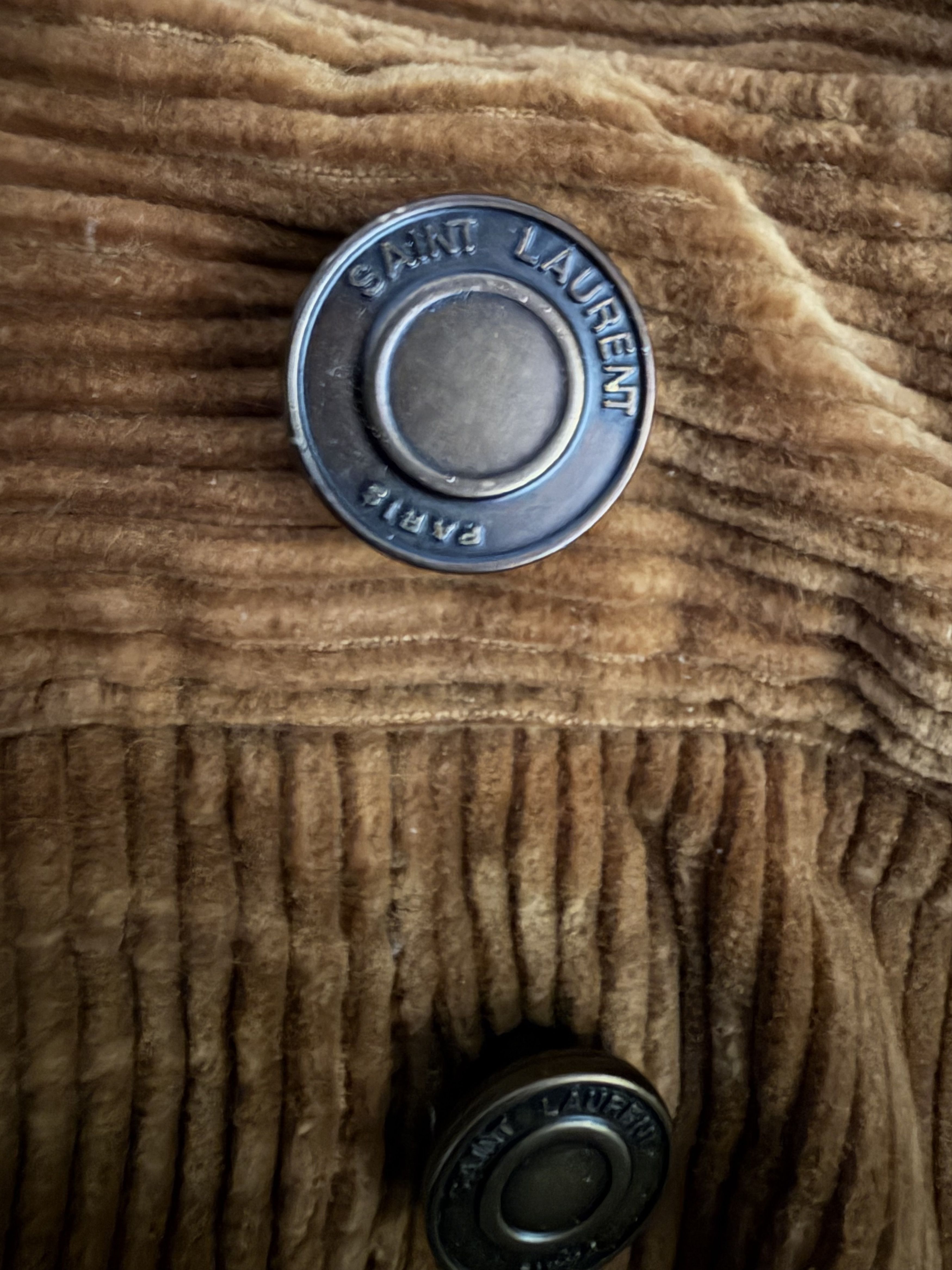 Saint Laurent Paris SLP Camel Corduroy D14 Pants Size US 31 - 10 Thumbnail