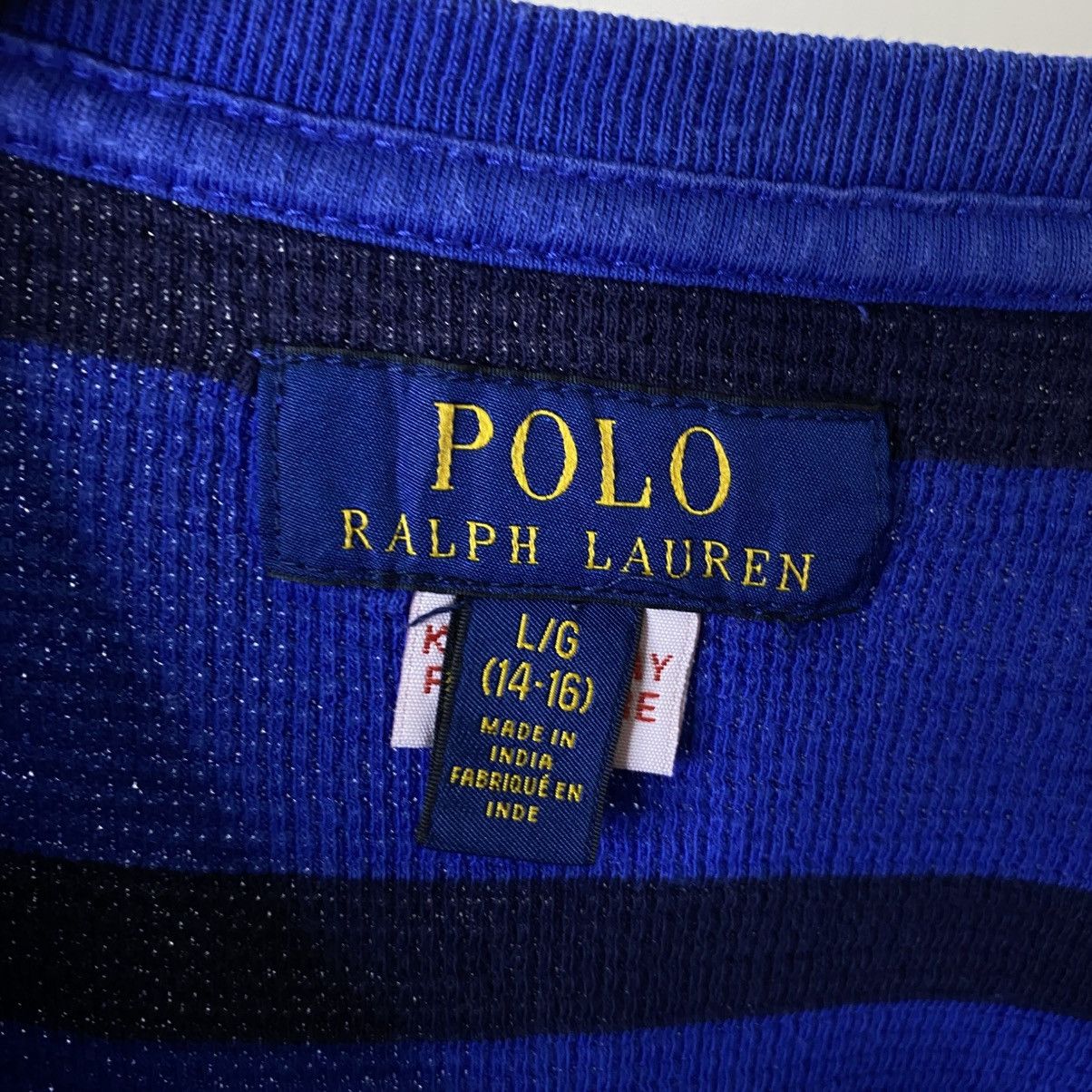 Polo Ralph Lauren Vintage Polo Ralph Lauren Stripes LS T Shirt Size US S / EU 44-46 / 1 - 3 Thumbnail