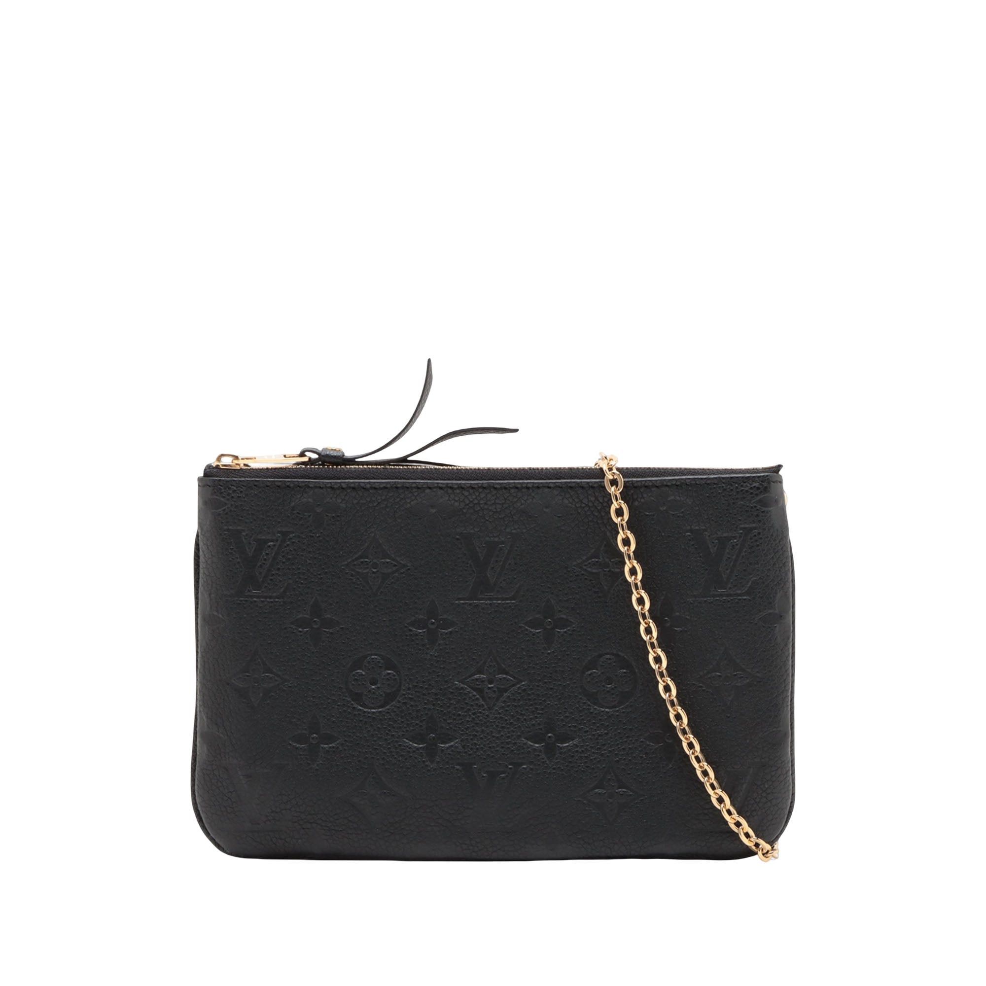 Louis Vuitton Monogram Empreinte Double Zip Pochette Size ONE SIZE - 1 Thumbnail